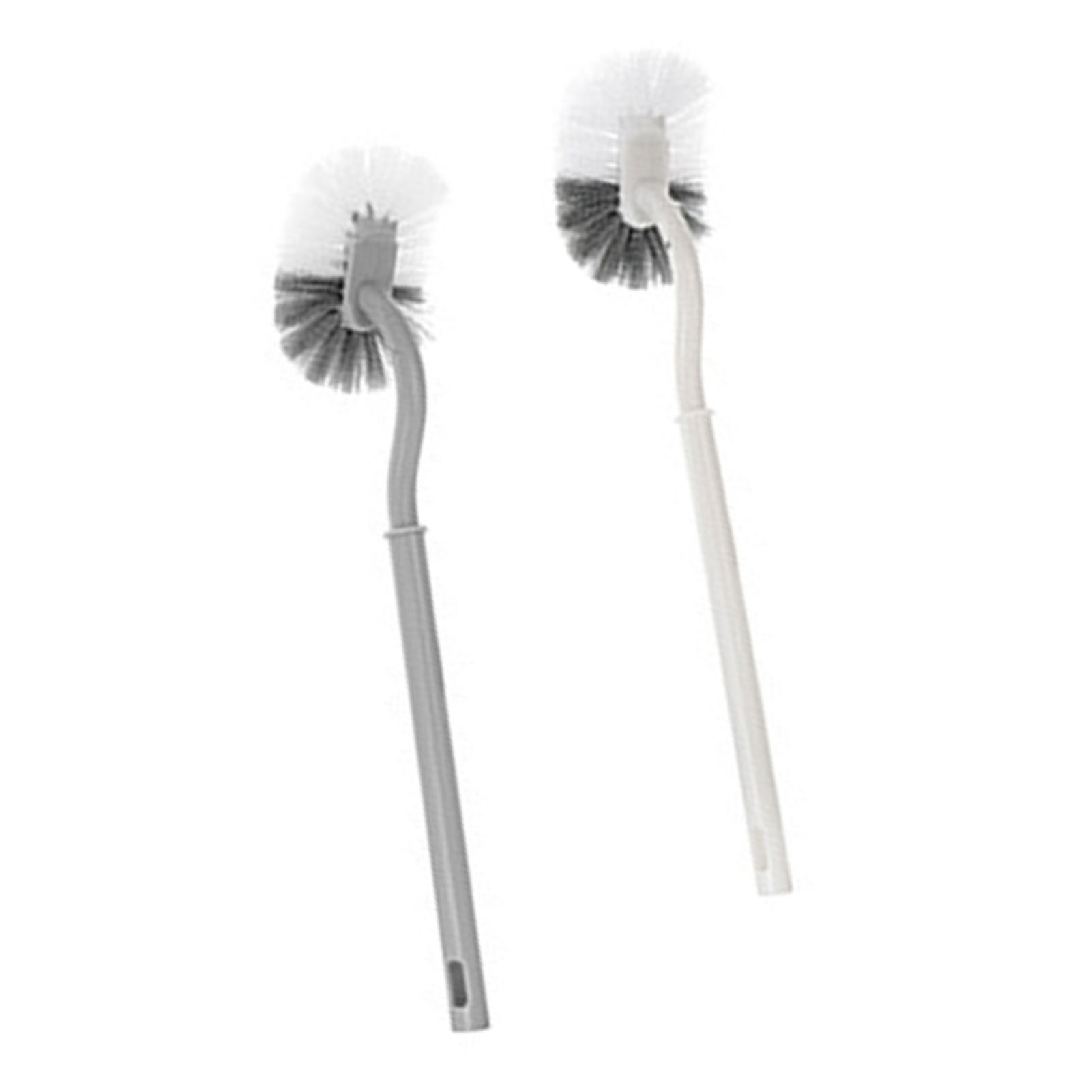 Curved Toilet Cleaning Brush Hanging Strong Decontamination Long Handle - Picture 14 of 18