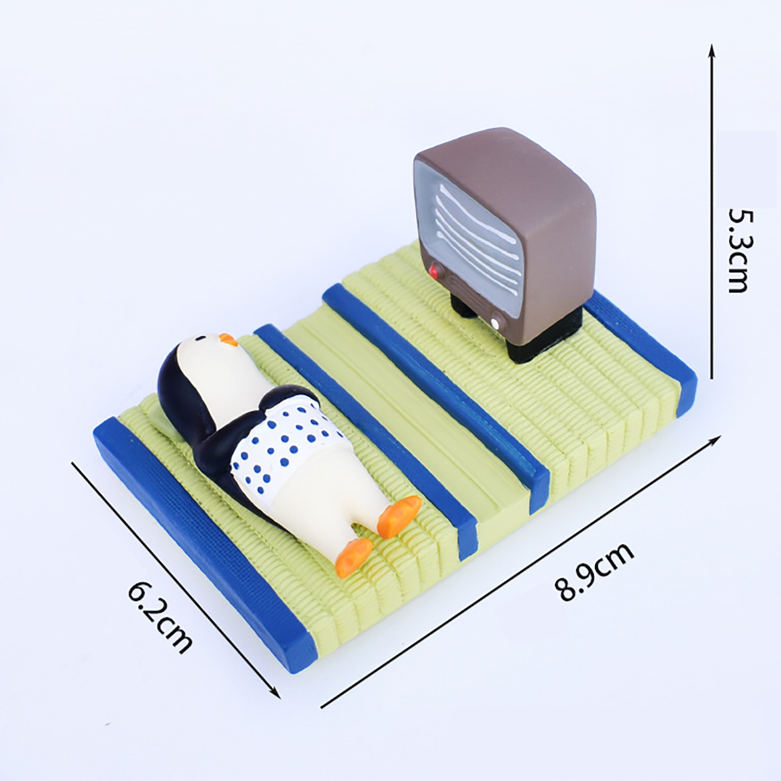 Cute Phone Stand Resin Lightweight Universal Stable Desk Cartoon Phone Holder - 第 16/18 張圖片