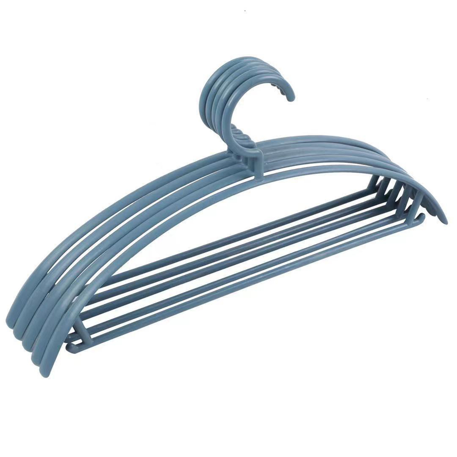 NEW 10Pcs Non Slip Coat Hanger Semicircle Thickened Adult Clothes Rack For Home