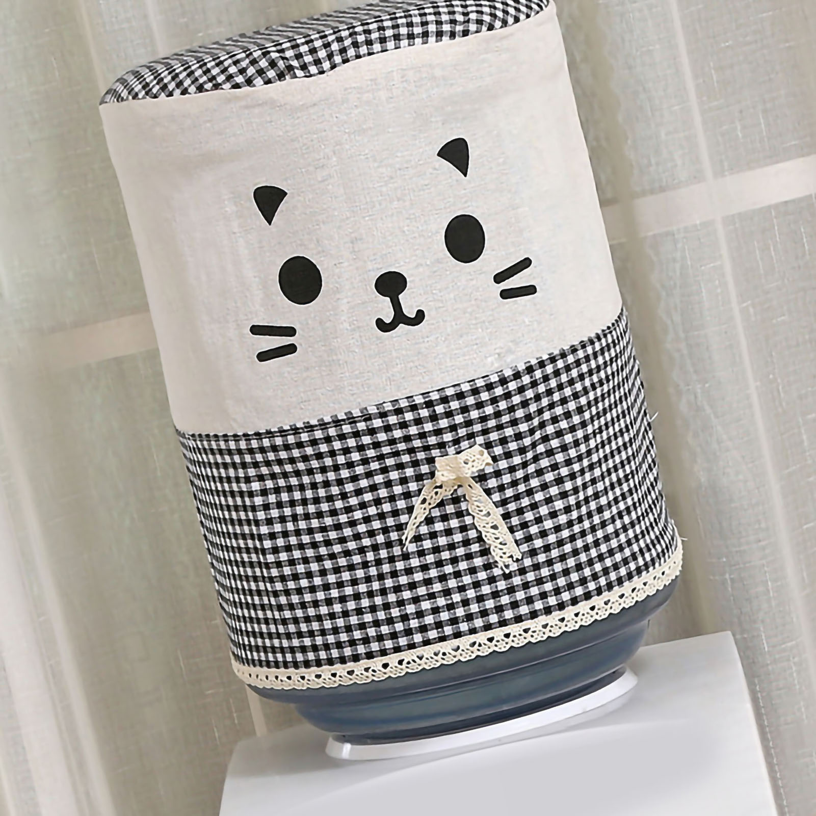 NEW Water Dispenser Bucket Cover Reusable Water Dispenser Barrel Dust Cover Cute