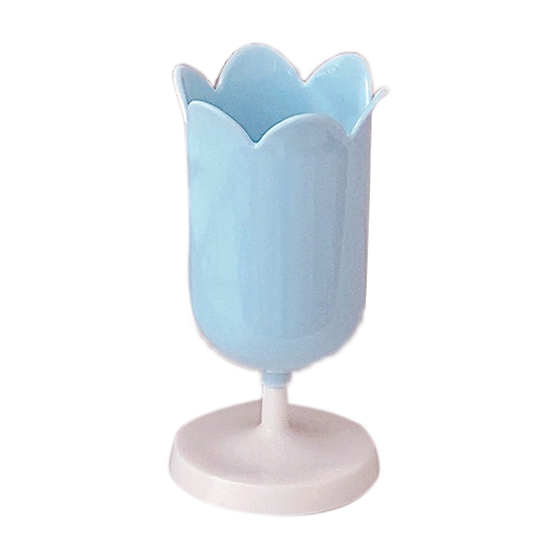 Pen Holder Tulip Shape Innovative Vintage Photo Props Large Capacity Pencil