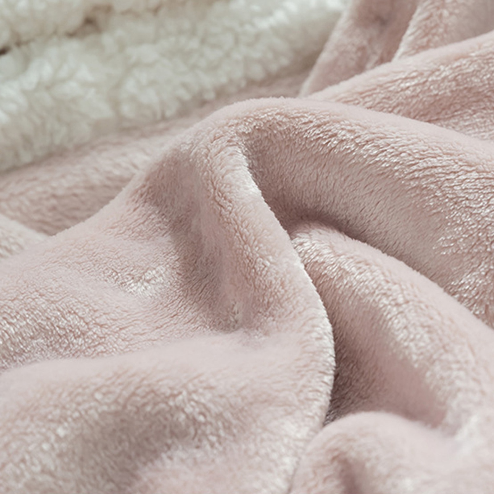 Hooded Blanket Wearable Polyester Plush Ear Hooded Blanket Throw Soft