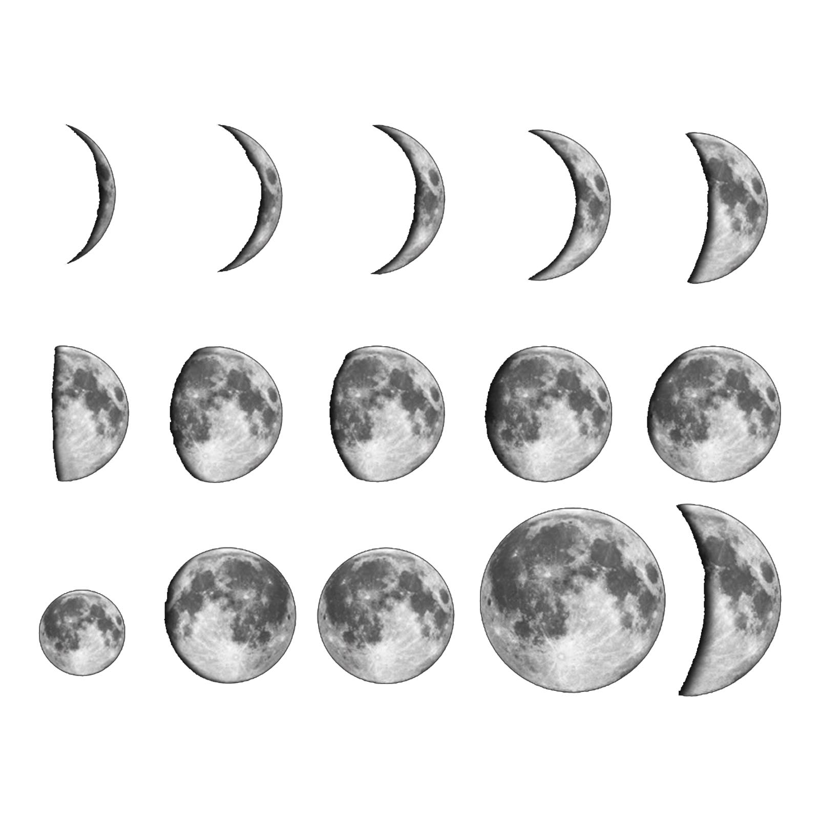 15pcs Planet Solar System Stickers for Kids Planet Stickers for Educational - Picture 13 of 21