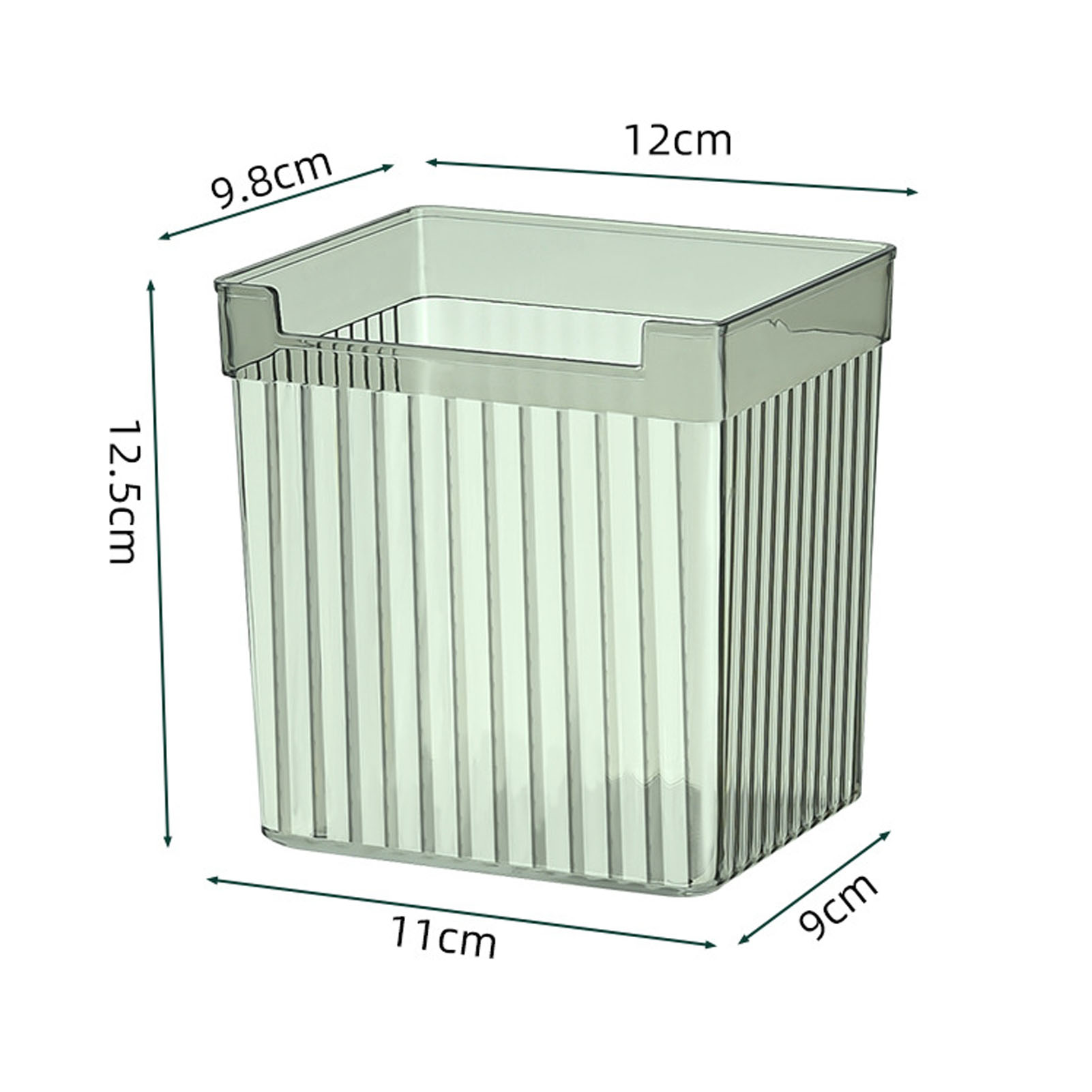 Fridge Organizer Large Capacity Translucent Multifunction Freshness Keeping