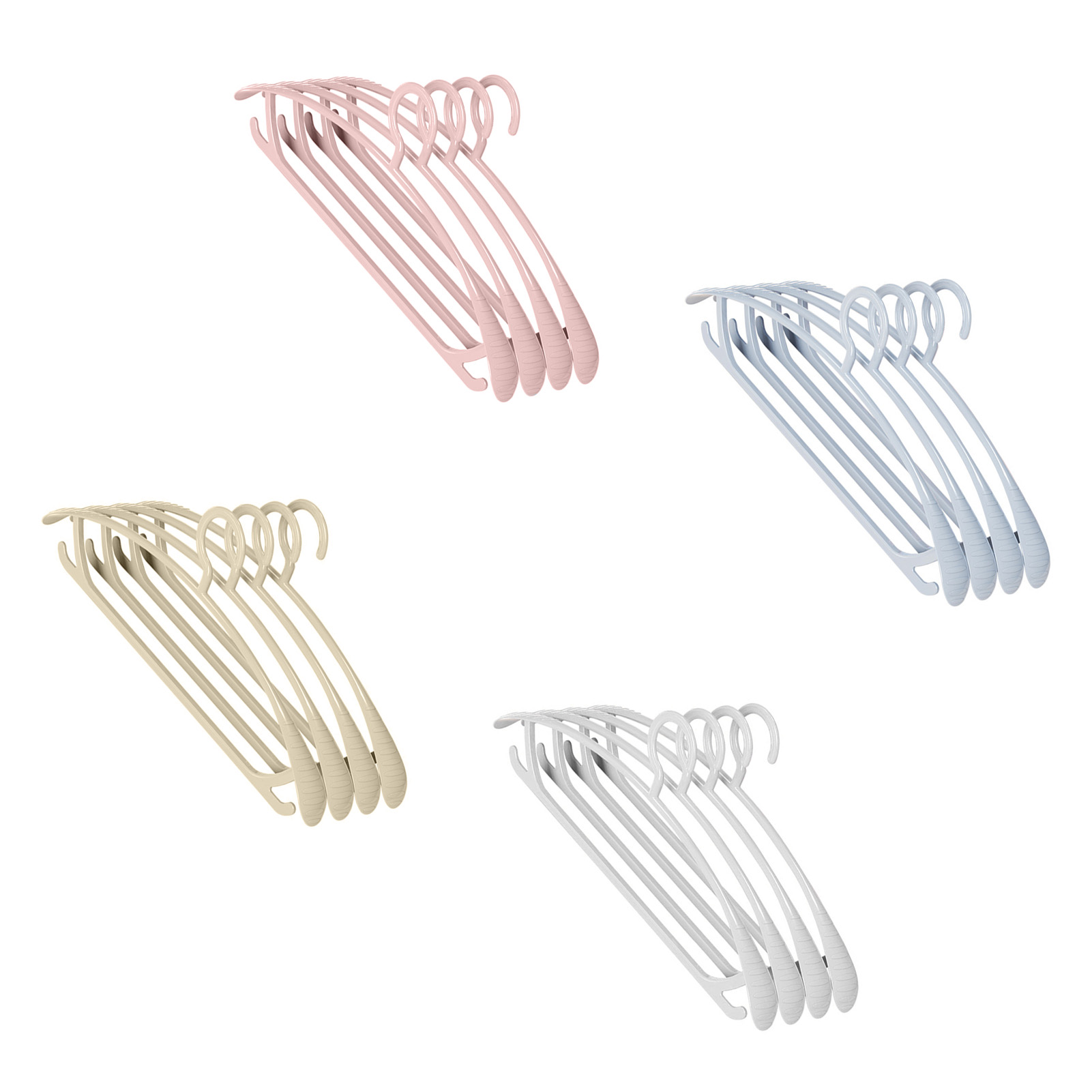 Wet And Dry Non-Marking Wide Shoulder Hangers Hanging Clothes Non-Slip Drying - Picture 21 of 24