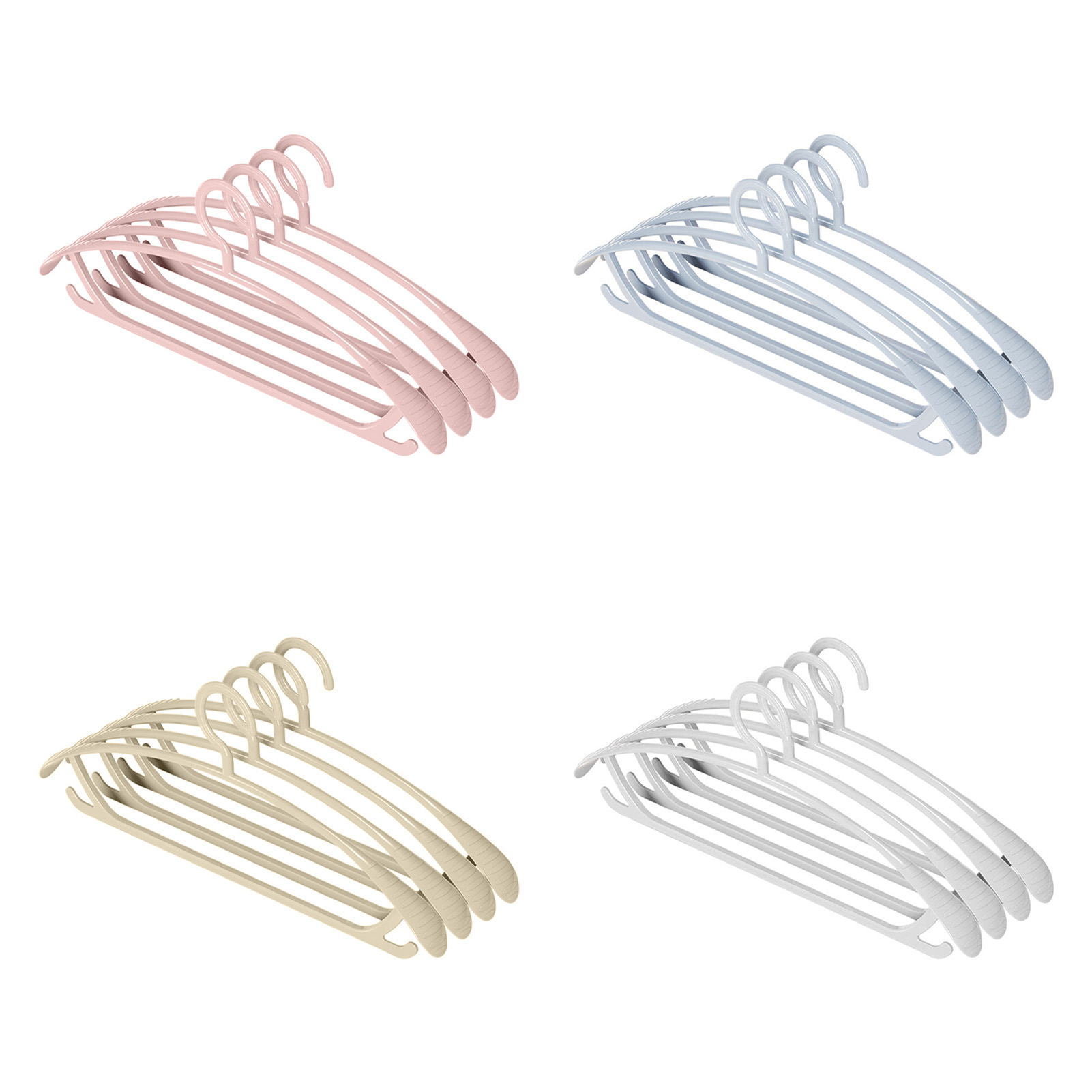 Wet And Dry Non-Marking Wide Shoulder Hangers Hanging Clothes Non-Slip Drying - Picture 17 of 24