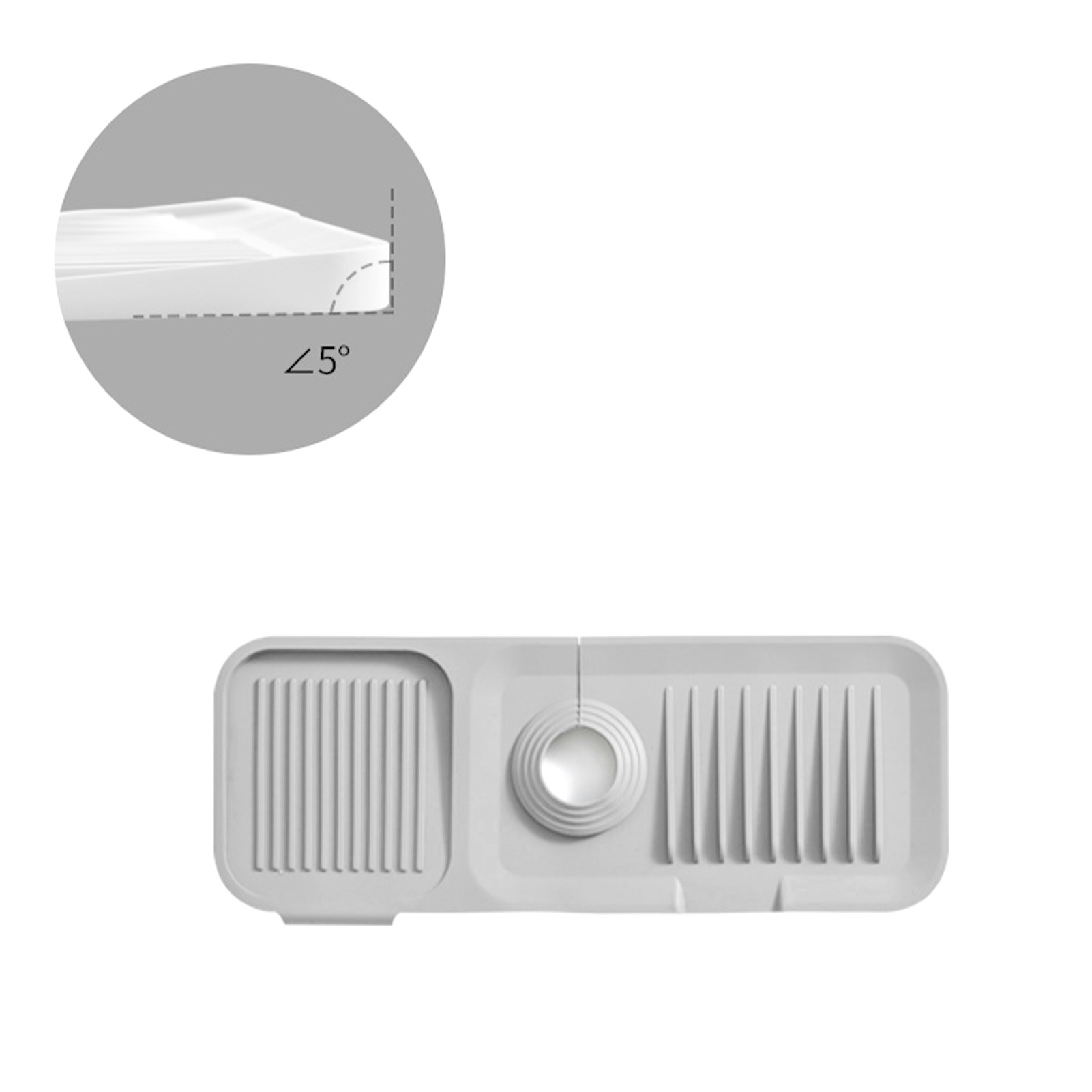 Faucet Mat Silicone Sink Guard Safe Clean Odorless Sink Accessory For Kitchen