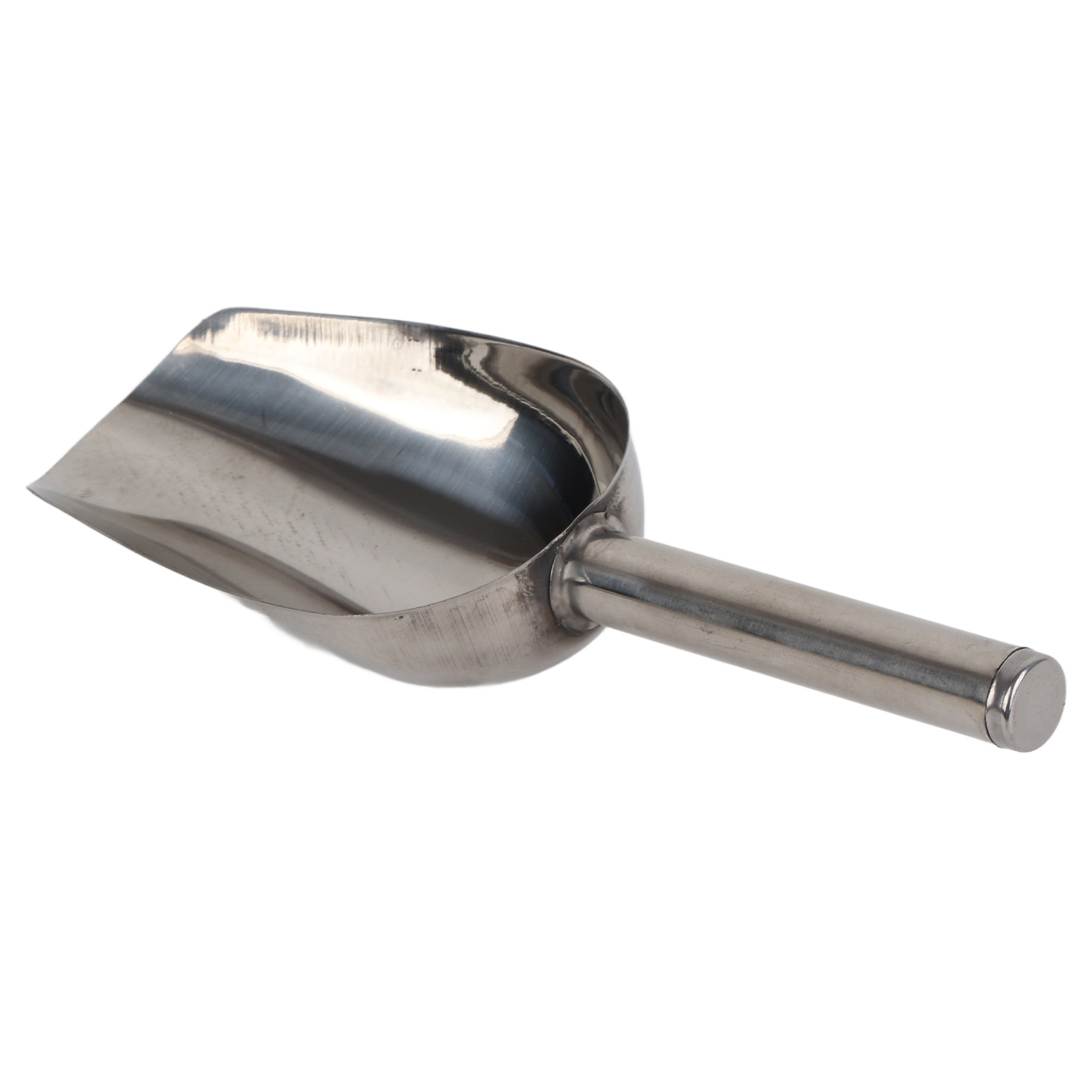 Stainless Steel Ice Scoop Thickened Rustproof Dishwasher Safe Metal Ice Scoop