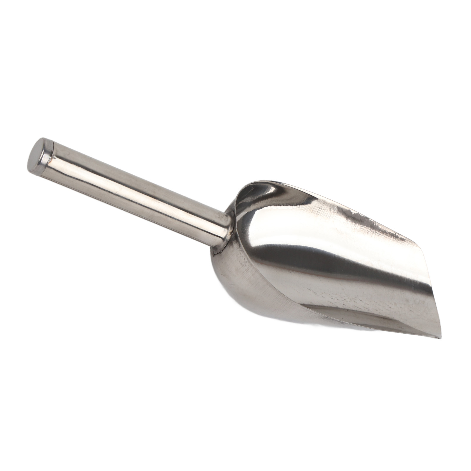 Stainless Steel Ice Scoop Thickened Rustproof Dishwasher Safe Metal Ice Scoop