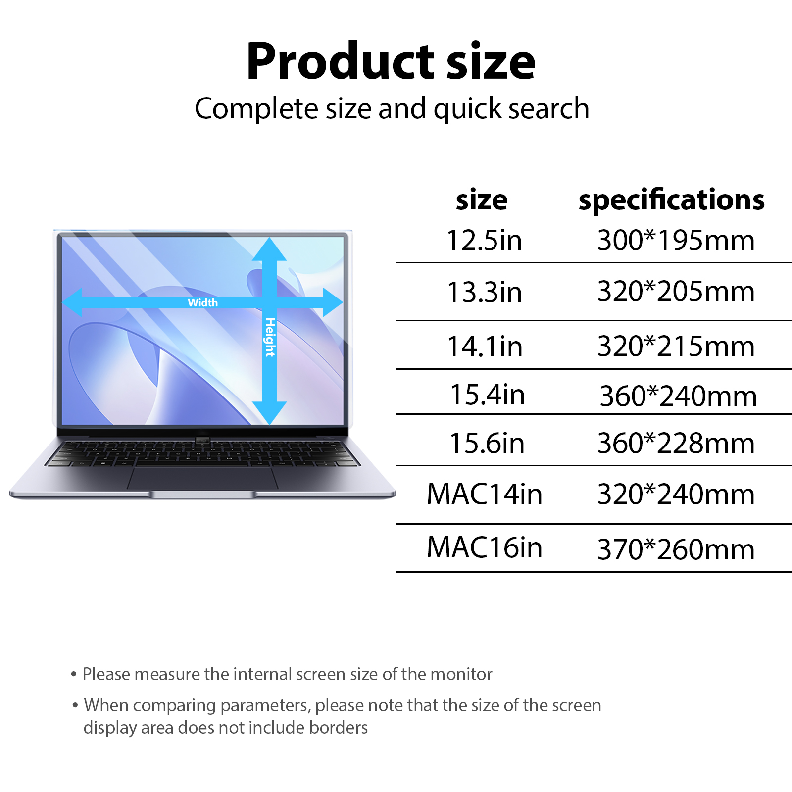 Anti Blue Light Wiszący ochraniacz ekranu Filtr blokujący UV do monitora 23.6 GQ - Zdjęcie 6 z 13