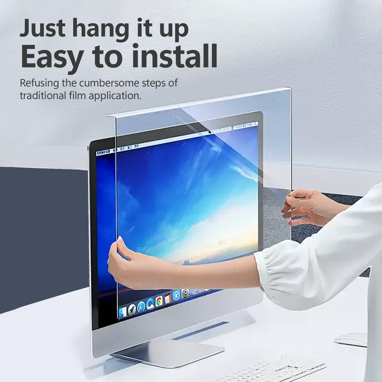 32 Inches Universal Anti-Blue Light Screen Protector 12.5-32 Inches Ultra-v HLF - Zdjęcie 8 z 12
