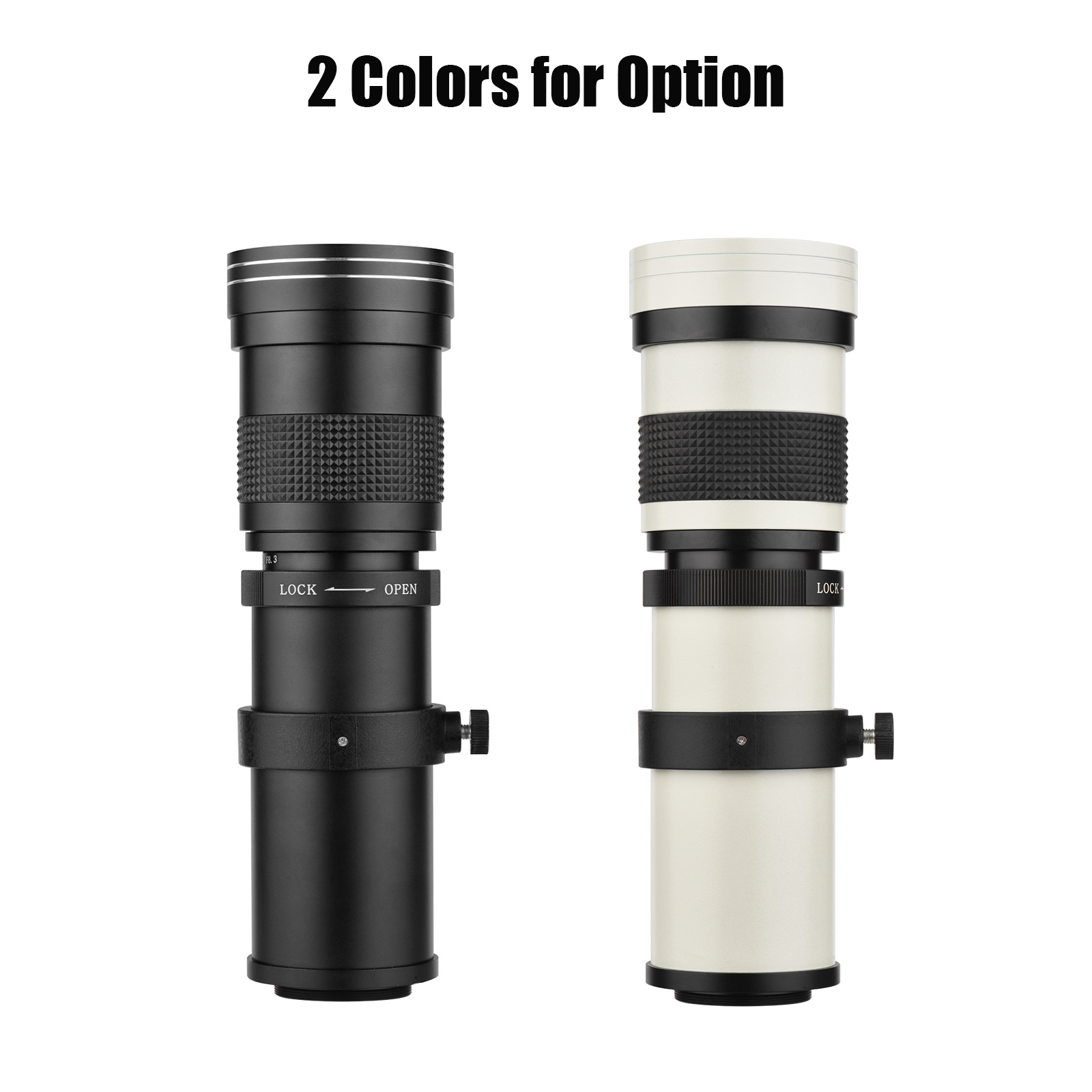 Camera MF Super Telephoto Zoom Lens F/8.3-16 420-800mm T Mount +
