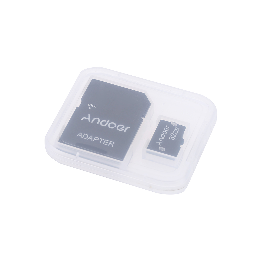 Andoer 32GB Class 10 Memory TF Card +Adapter For Camera Table PC SmartphoneUK - Bild 1 von 20