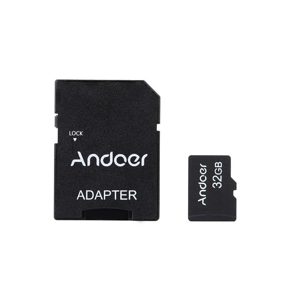 Andoer 32GB Class 10 Memory TF Card +Adapter For Camera Table PC SmartphoneUK - Bild 17 von 20