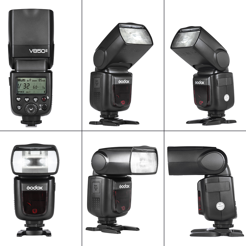 Godox V850II Camera Flash Speedlight With 2000mAh Battery For D