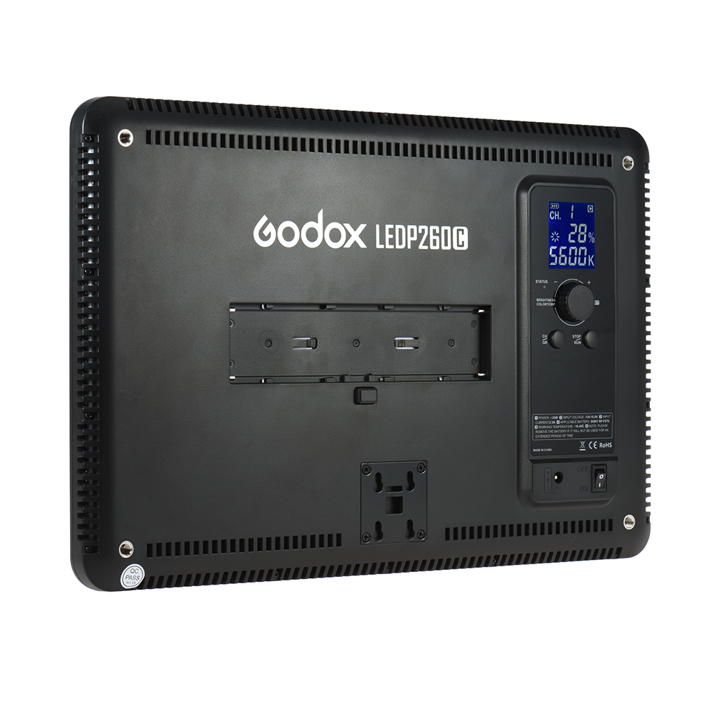 Godox LEDP260C Ultra-thin 30W Dimmable LED Video Light Panel Lamp