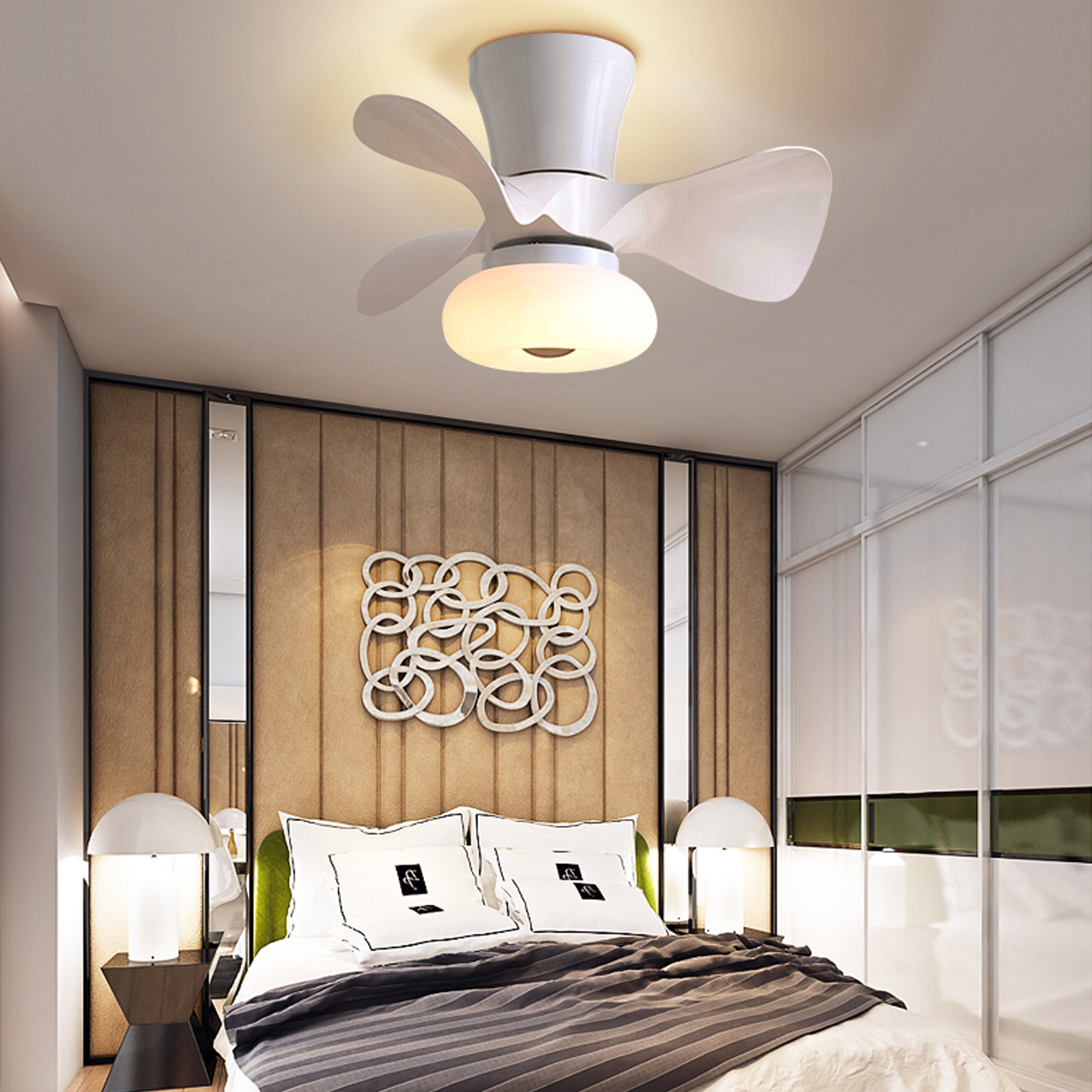 6-Speed Ceiling Fan with Remote Control for Living Room - Picture 16 of 24