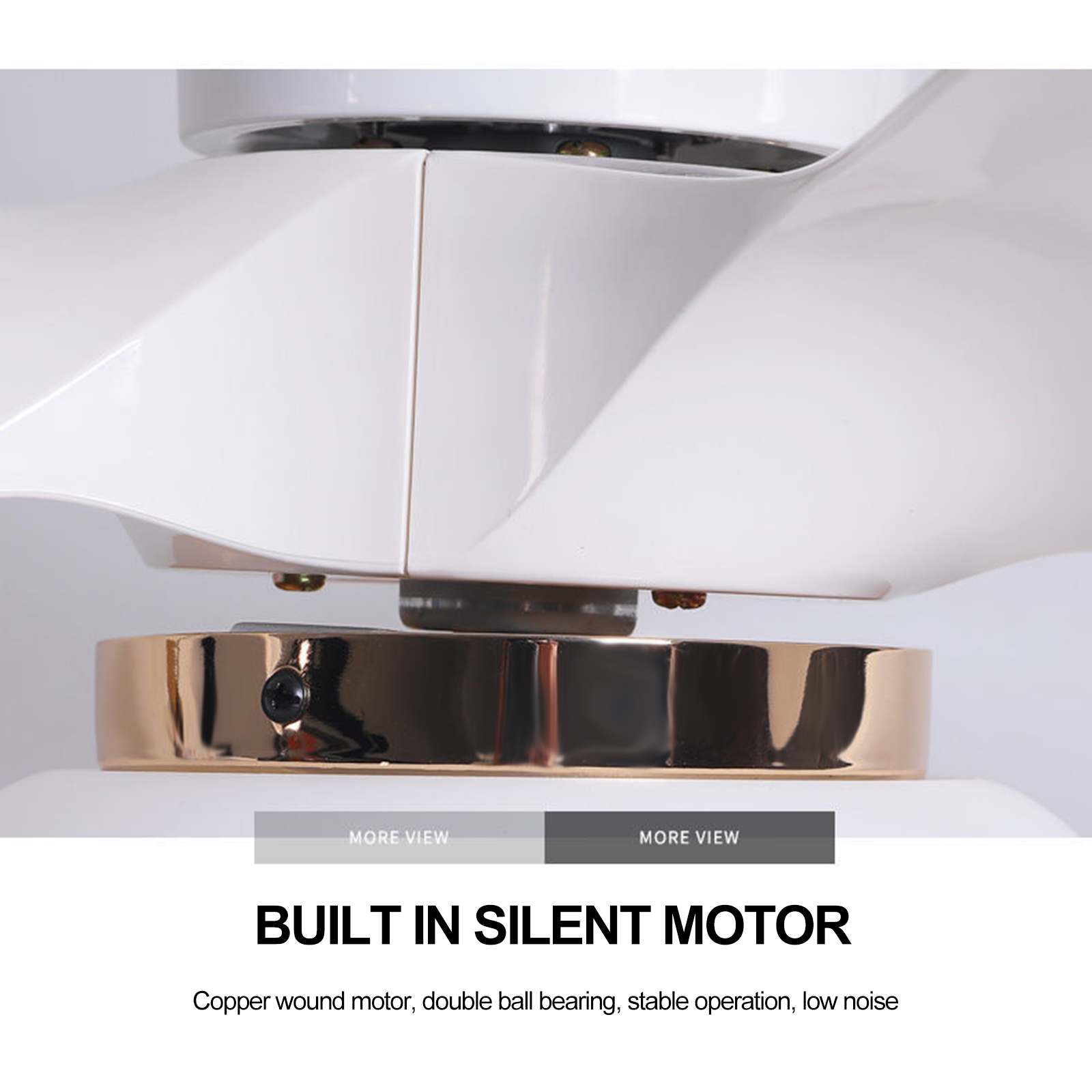 6-Speed Ceiling Fan with Remote Control for Living Room - Picture 22 of 24