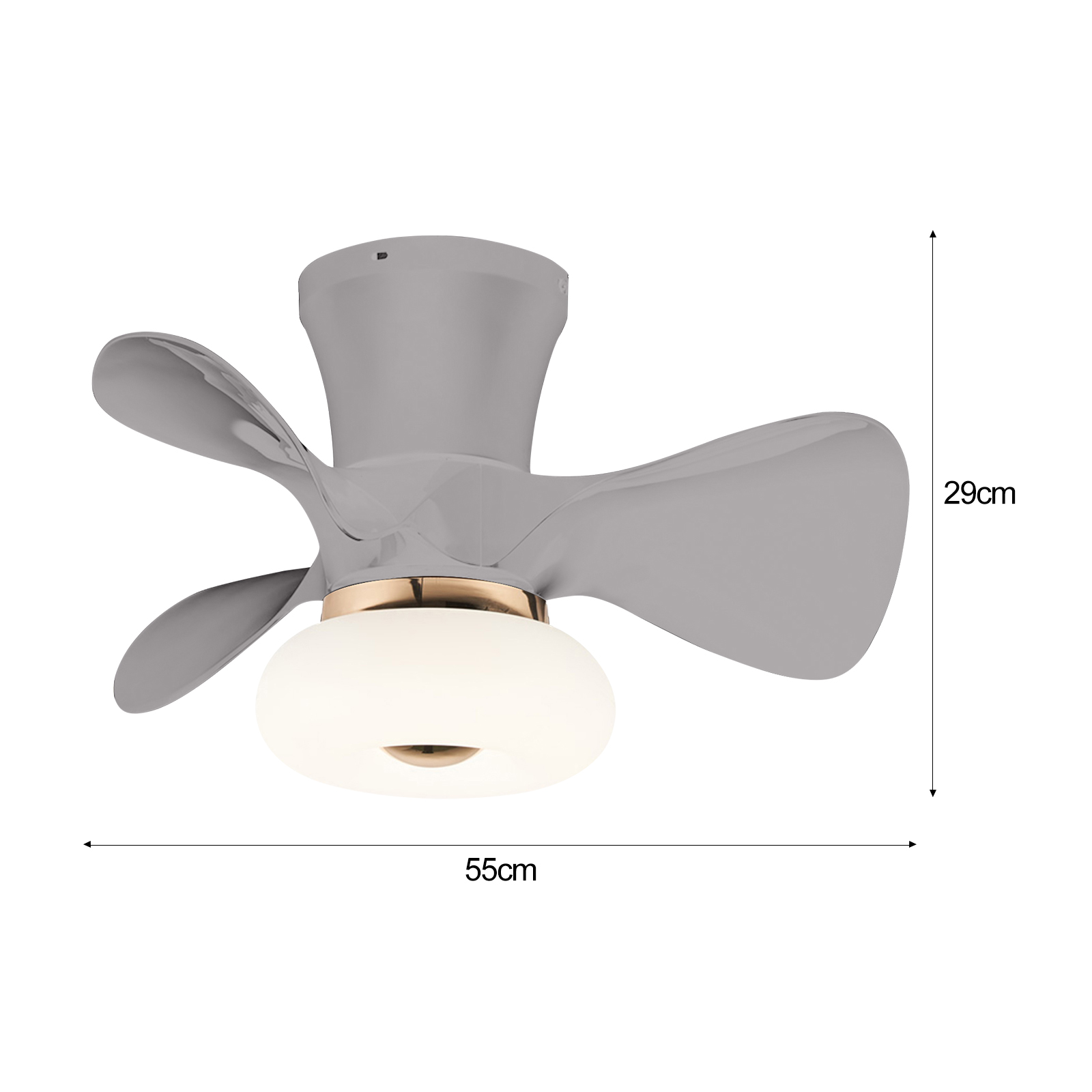 6-Speed Ceiling Fan with Remote Control for Living Room - Picture 23 of 24