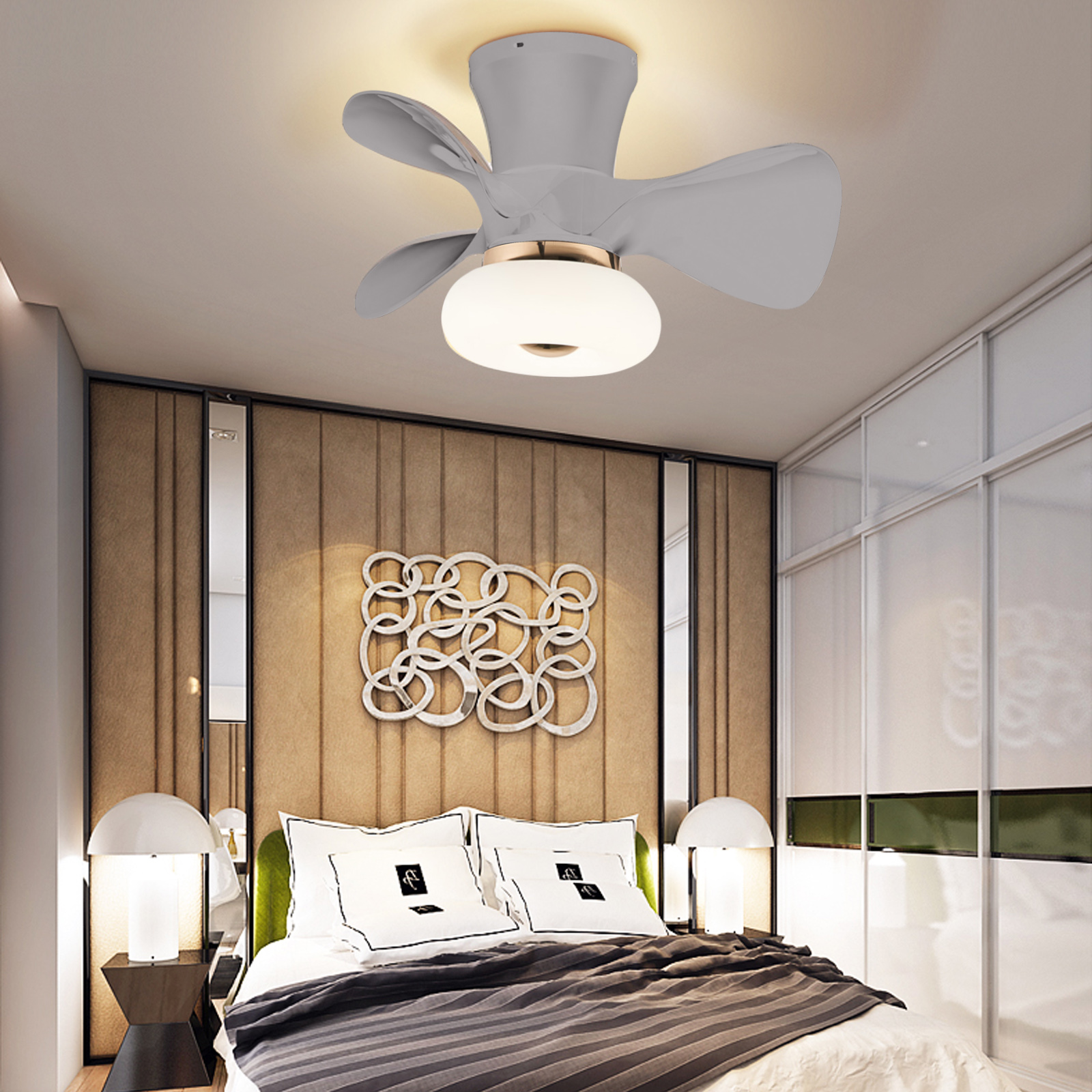 6-Speed Ceiling Fan with Remote Control for Living Room - Picture 21 of 24