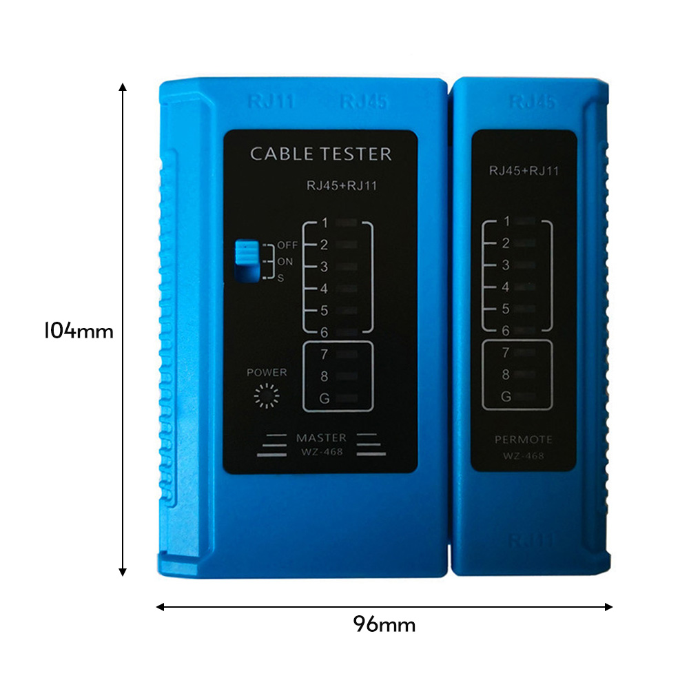 RJ45 Network Cable Tester Ethernet Wires Lan Phones Line Test Tool For DY9 - Photo 4/7