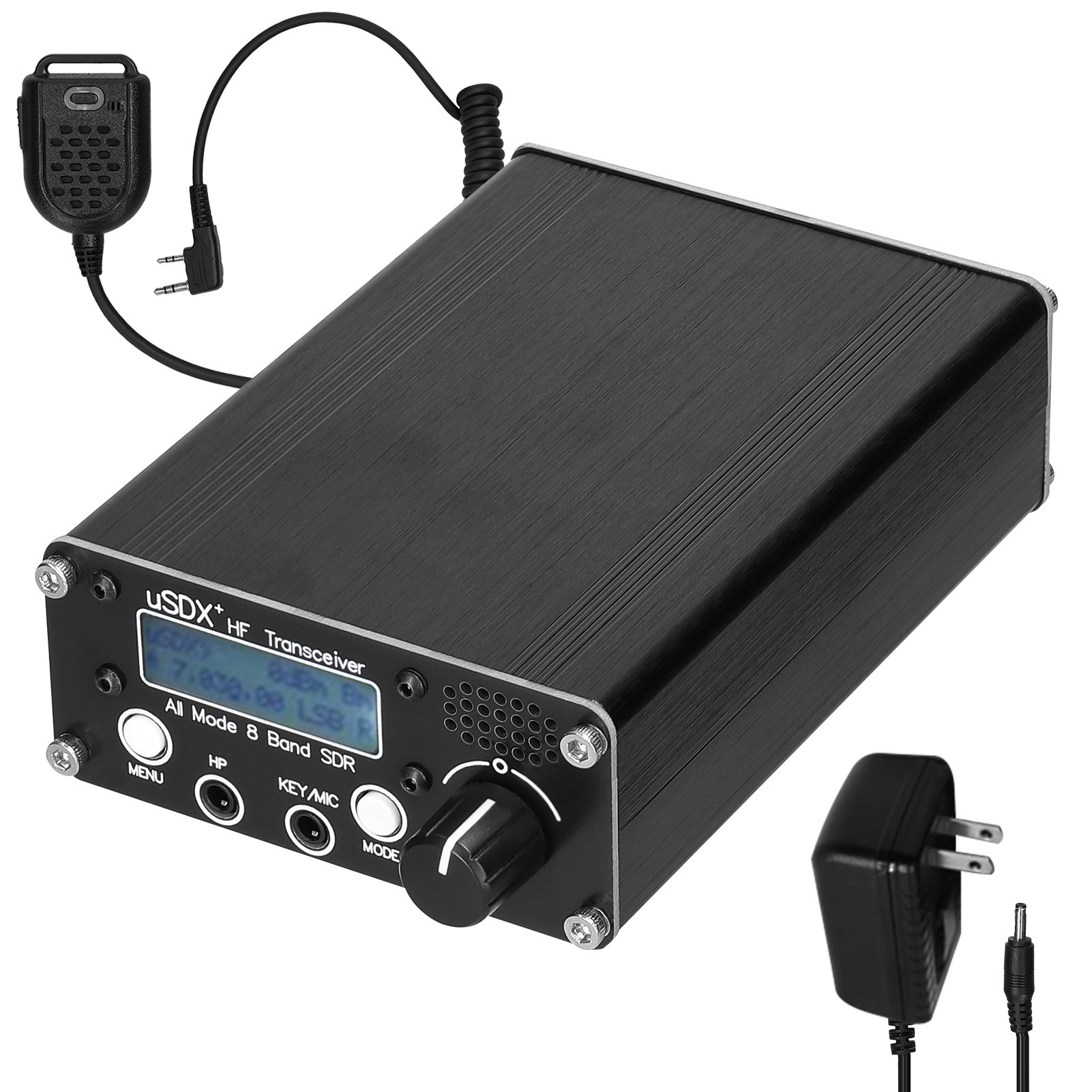 トランシーバー USDR USDX+PlusV2 Bands SDR Transceiver USDR USDX+ Plus V2 10/15/17/20/30/40/60/80m 8 Bands SDR All Mode