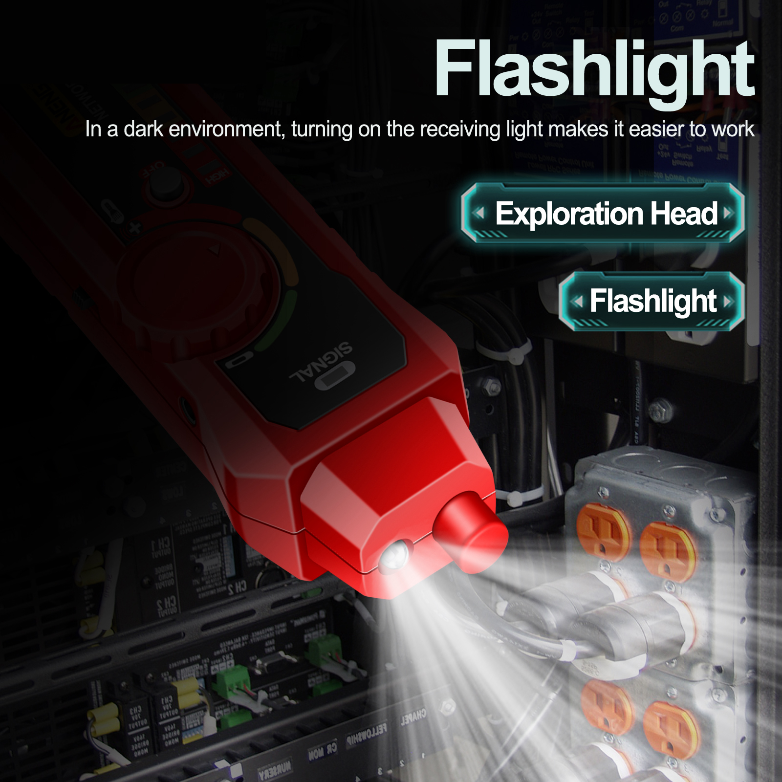 ANENG M469C Network Cable Finder RJ45 RJ11 LAN Cable Tester Networking Tool Wir - Afbeelding 3 van 12