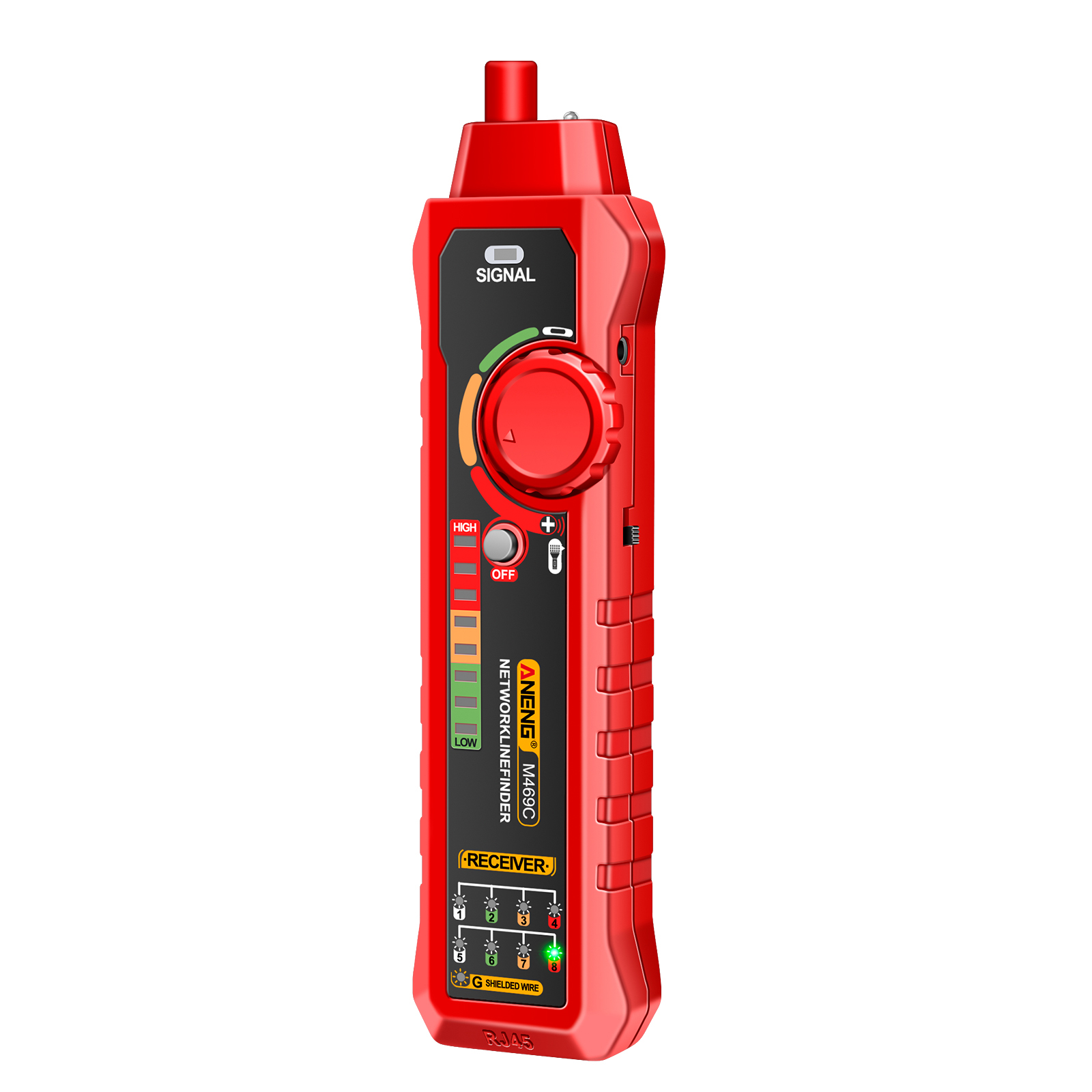 ANENG M469C Network Cable Finder RJ45 RJ11 LAN Cable Tester Networking Tool Wir - Afbeelding 4 van 12