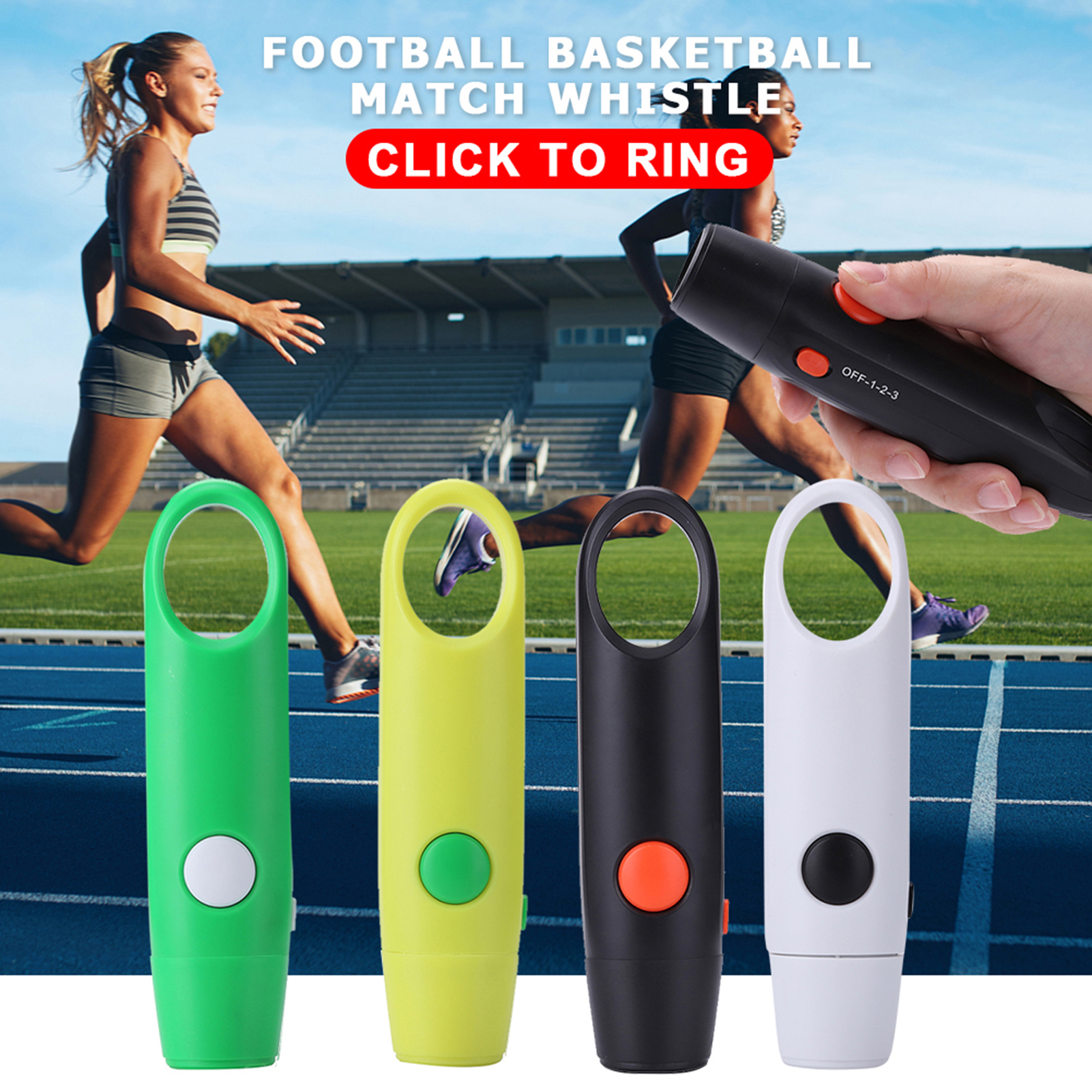 Elektronische Pfeife für Outdoor Survival Basketball Fußball Spiele Schiedsrichter YIIH - Bild 10 von 24