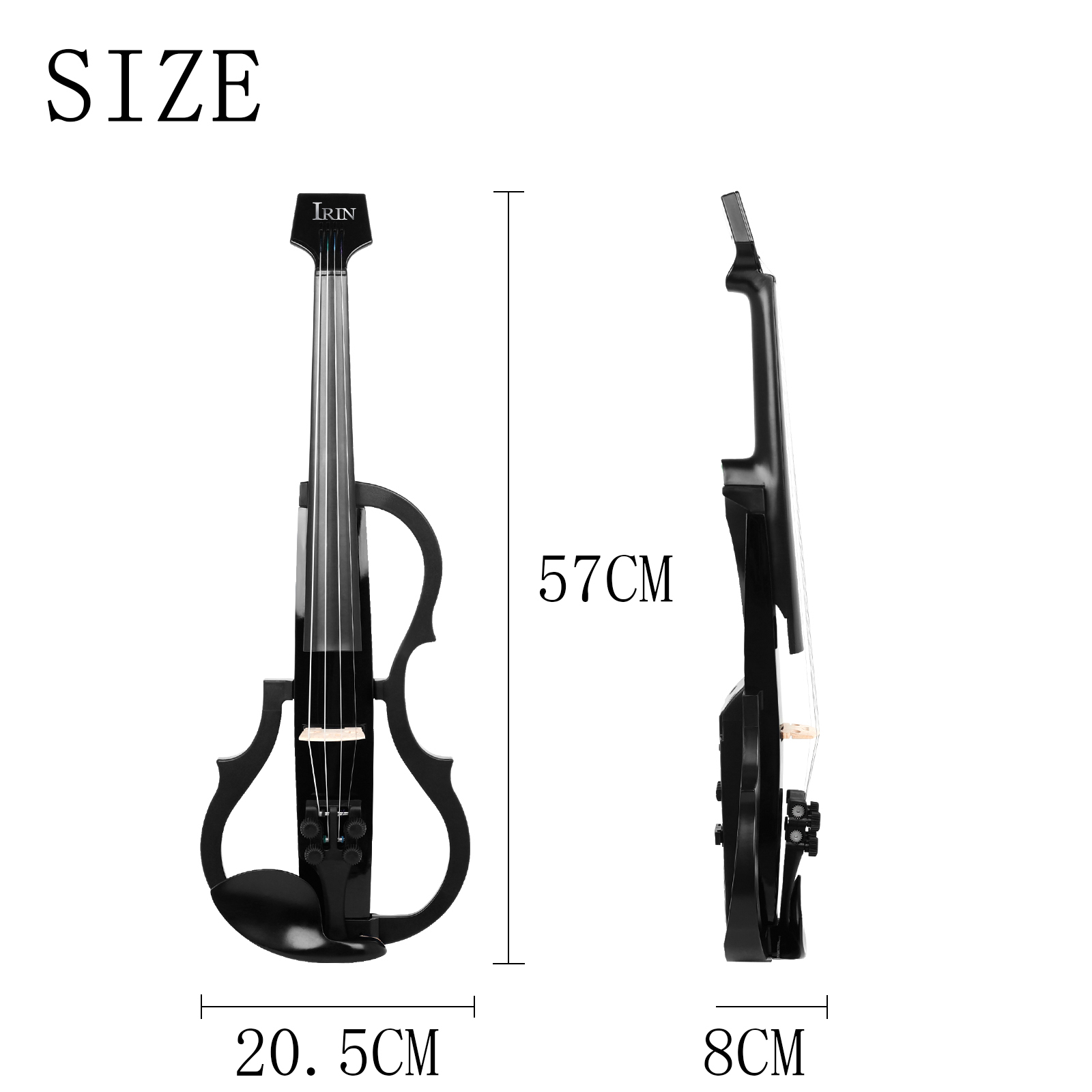 IRIN 4/4 Violin Full Size Set Carbon Fiber Professional Silent