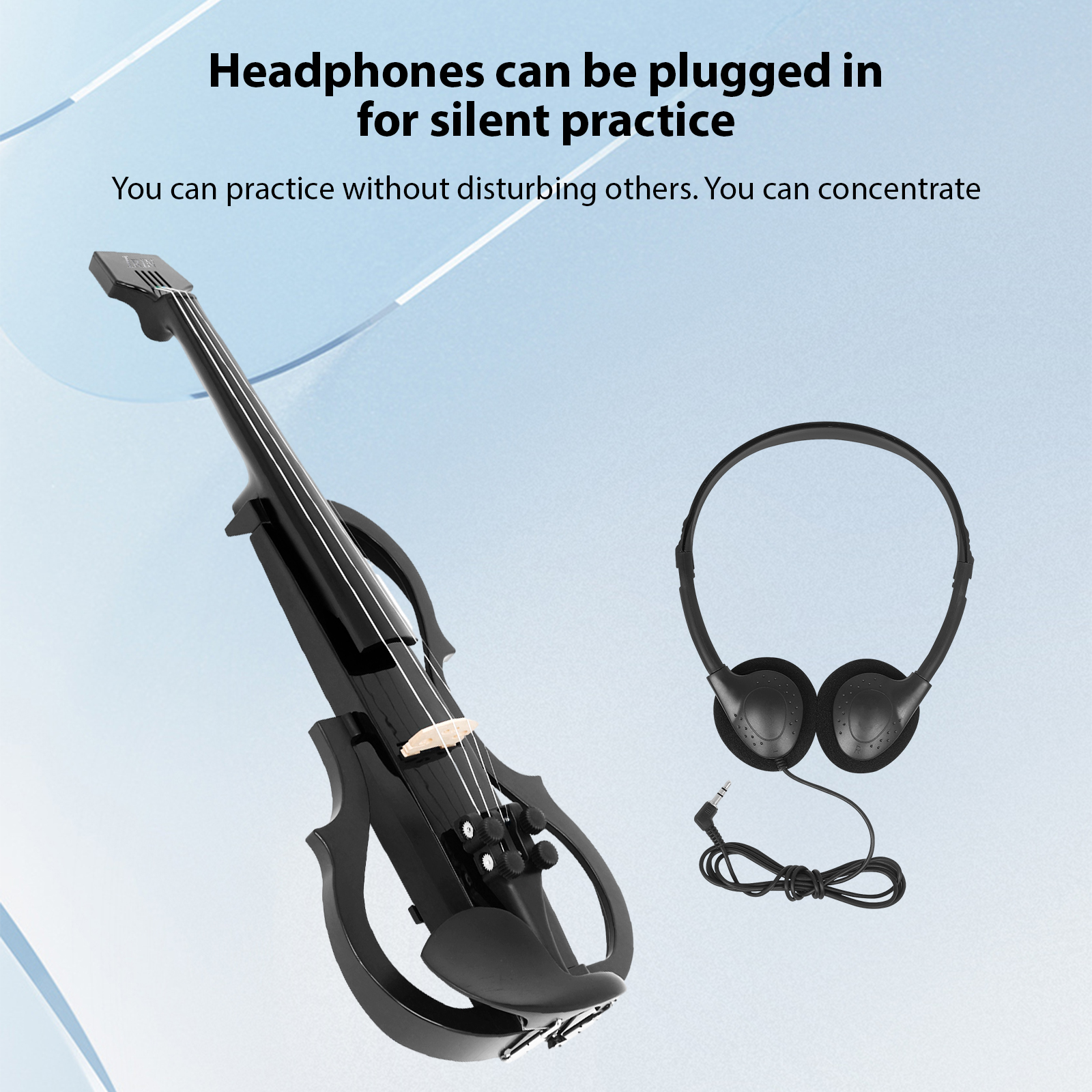IRIN 4/4 Violin Full Size Set Carbon Fiber Professional Silent