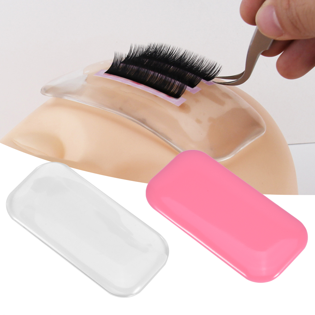 Thicken Makeup Soft Silicone Eyelash Extension Tool Reuseable False Eyelash 