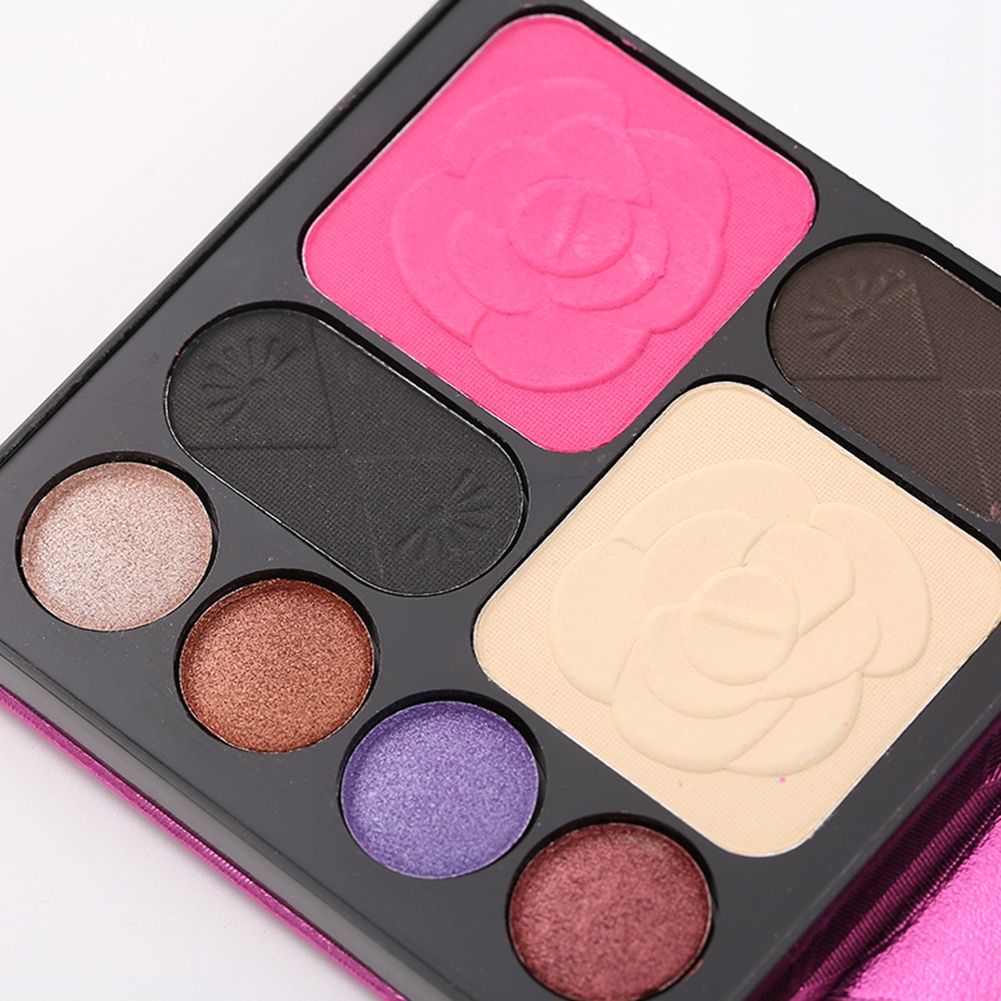 32 Colors Glitter Matte Palette Eye Shadow Cosmetic Powder Box(Purple Series HEN - Picture 24 of 30