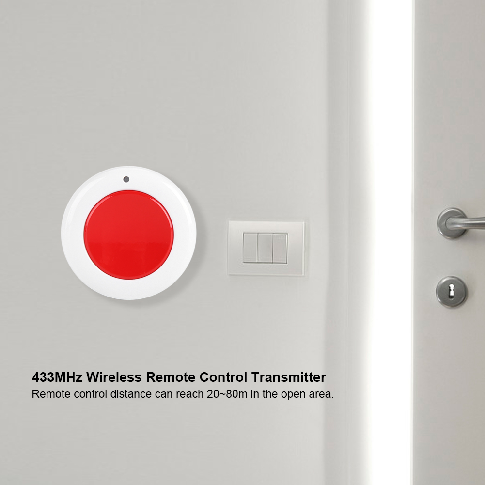 433MHz RF EV1527 Wireless Remote Control Round Transmitter 1 Button Regulate - Picture 14 of 14