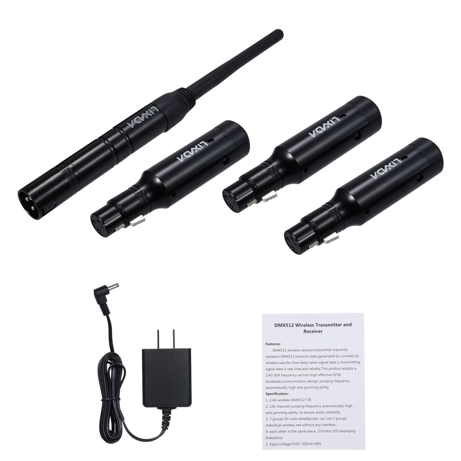 2.4G ISM Transmitter Receiver Kit for KTV Club Disco Show - Picture 16 of 23