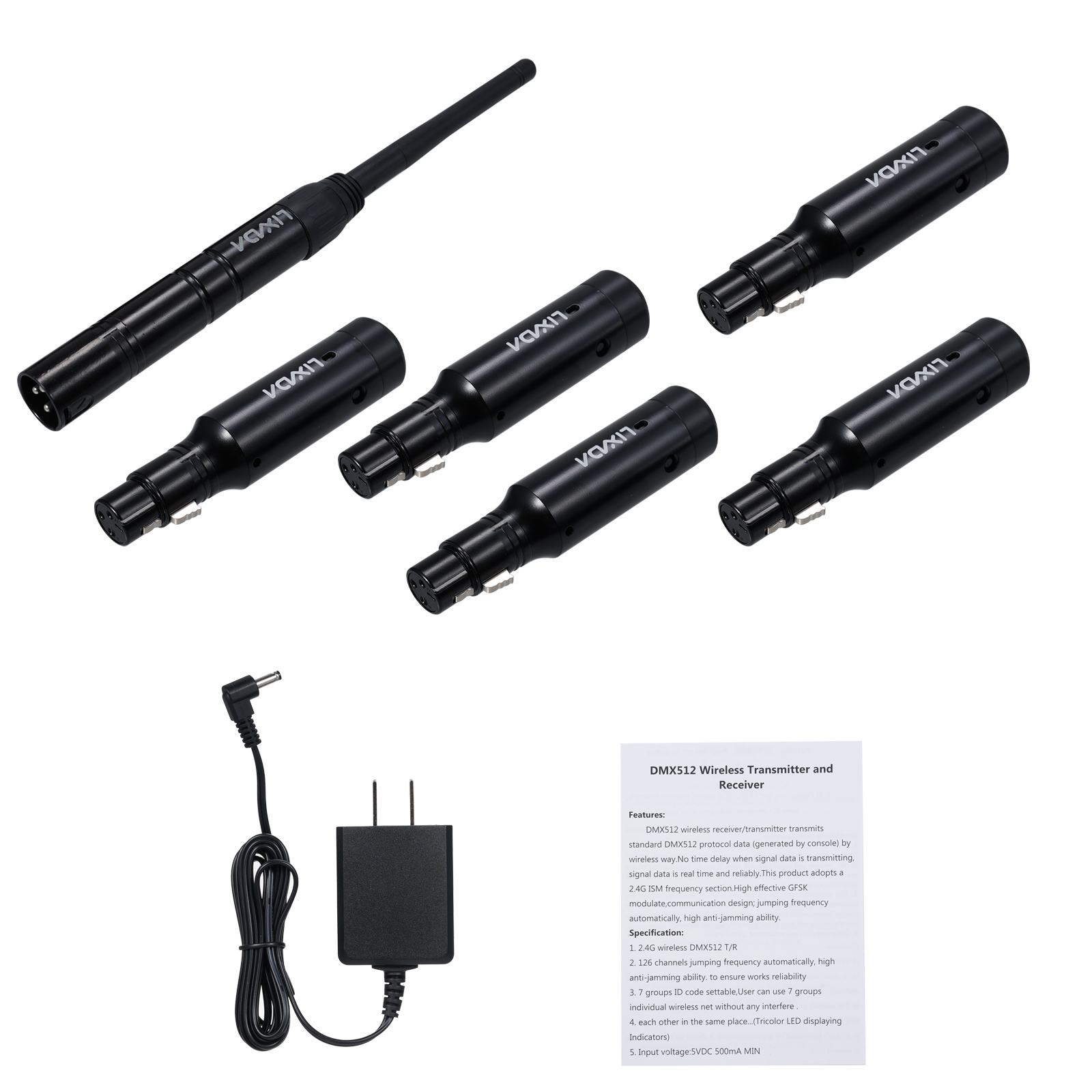 2.4G ISM Transmitter Receiver Kit for KTV Club Disco Show - Picture 22 of 23