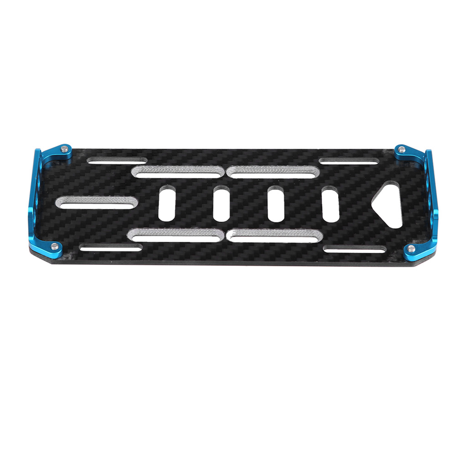 RC Battery Mount Plate Aluminium Alloy Carbon Fiber for 1/10 RC Car Climbing Car - Picture 17 of 17