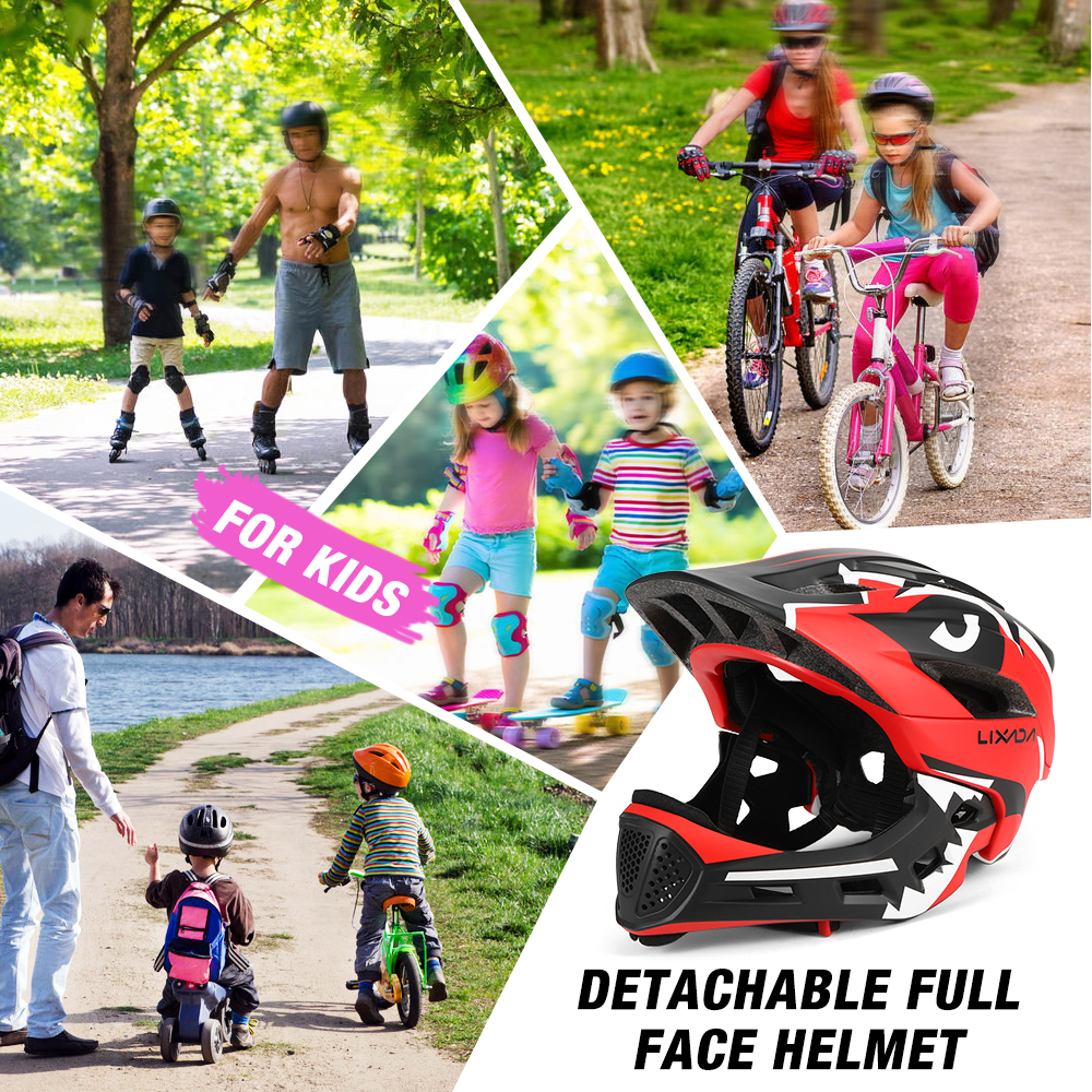 Lixada Kids Bike Helmet Children Sports Safety Helmet for Cycle Skateboard TXVC - Picture 16 of 30