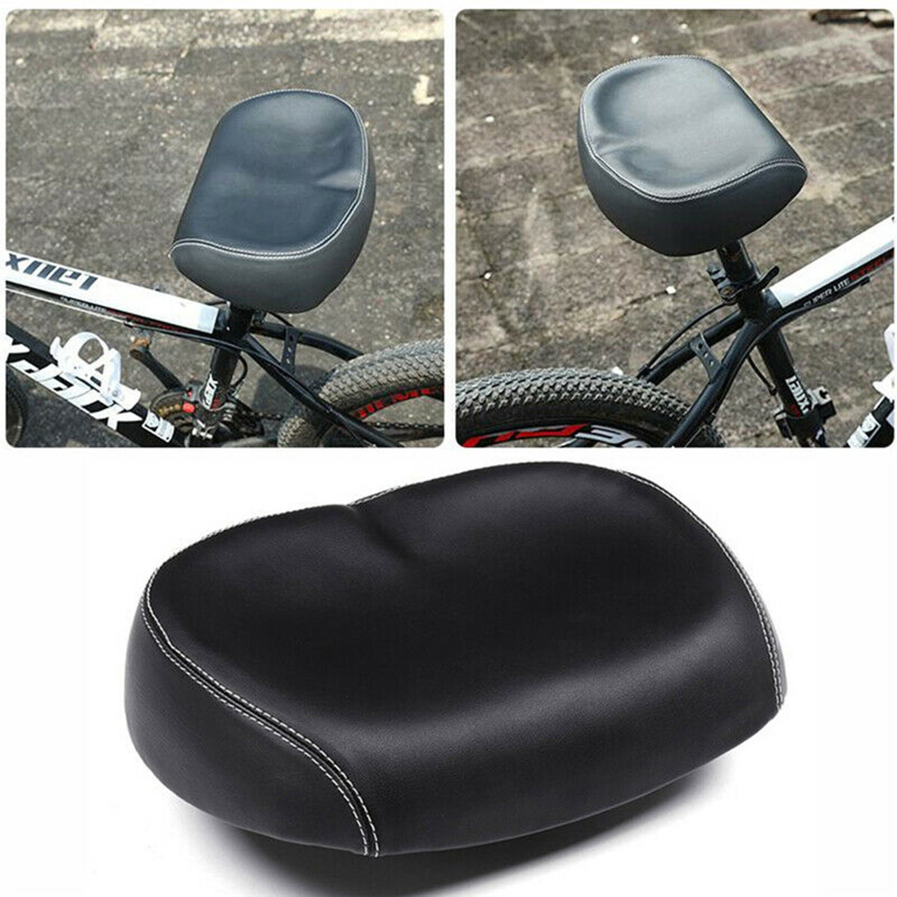 パーツ A.S.S. Bicycle Saddle Big Ass Bike Cycle Noseless Saddle Wide Large Soft PU Pad Seat