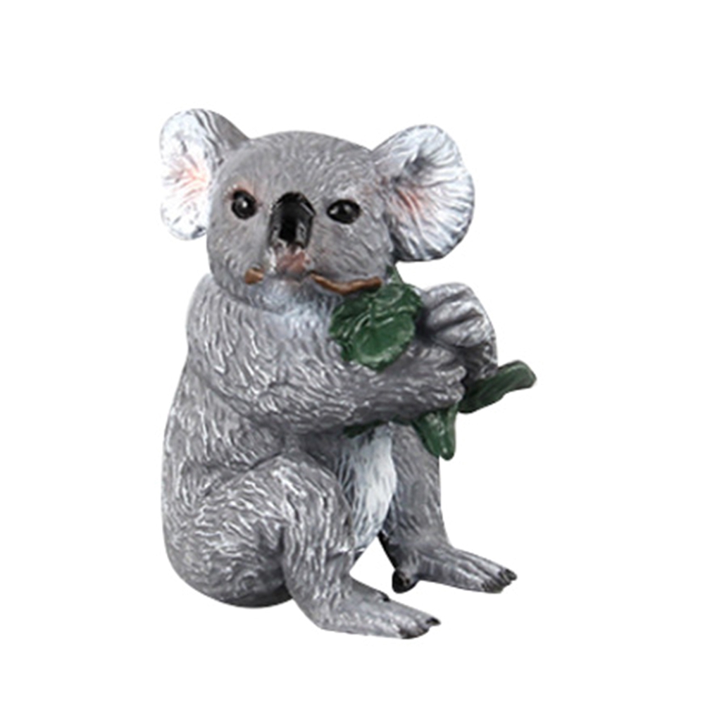 Children Kids Statue Animal Koala Model Plastic Lifelike Simulated Toy - Picture 18 of 22