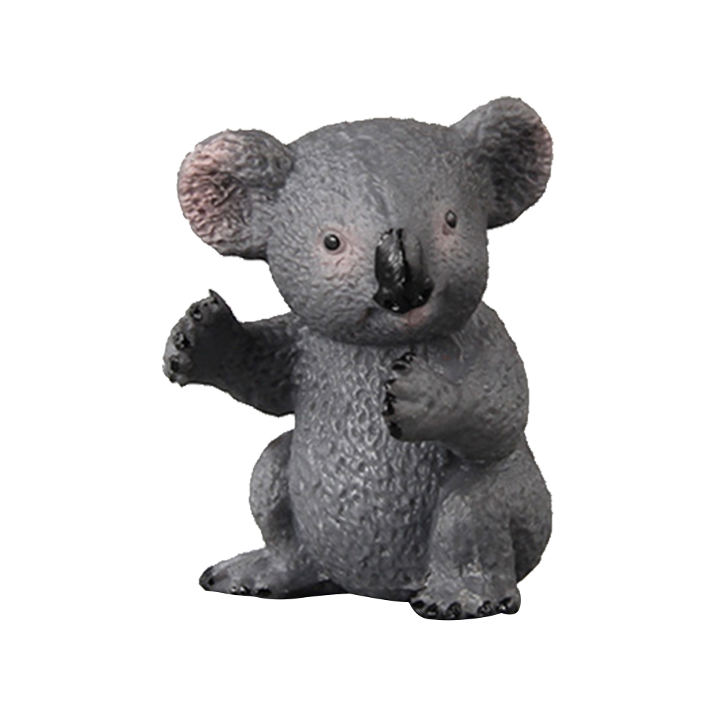 Children Kids Statue Animal Koala Model Plastic Lifelike Simulated Toy - Picture 14 of 22