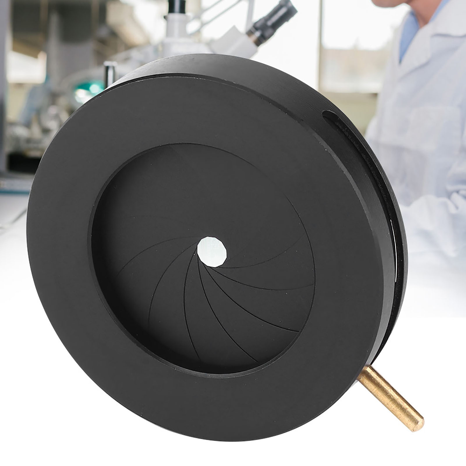 Adaptador de iris para microscopio adaptadores de lente diafragma de iris microscopio adaptador de iris - Imagen 13 de 13