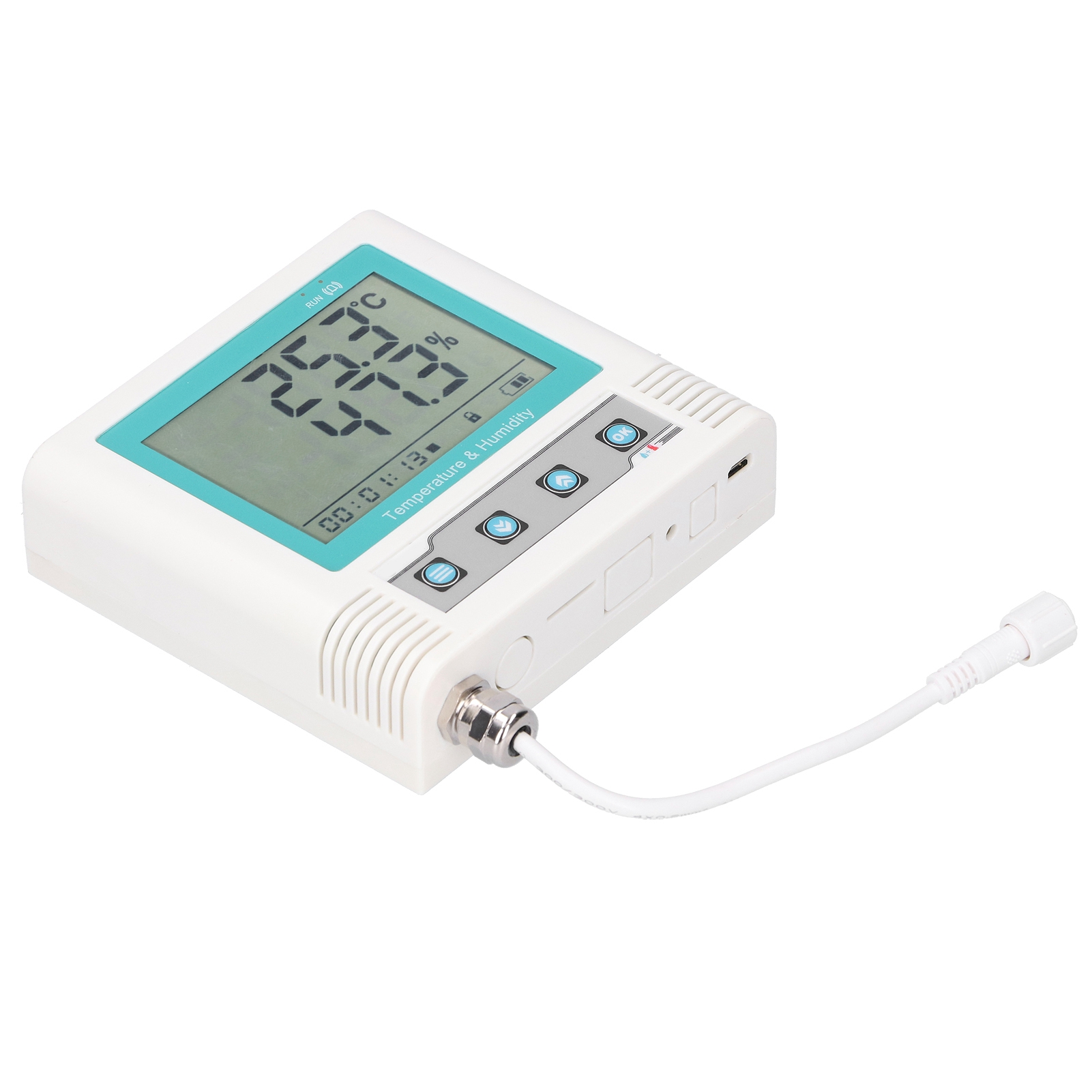 Temperature And Humidity Data Logger External USB Recorder LCD Display DC 5V - Picture 11 of 16