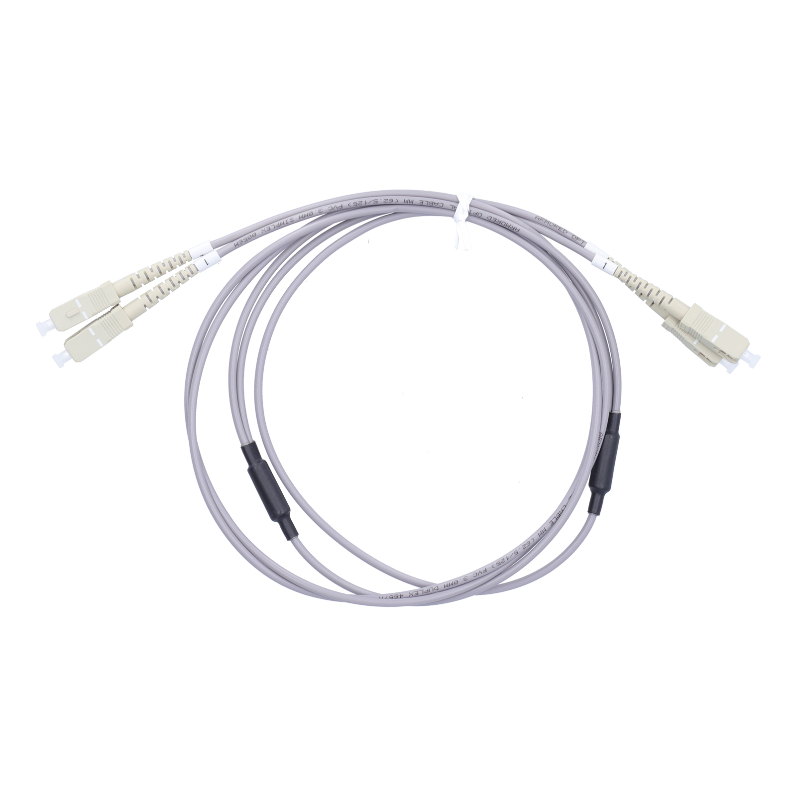 Optical Fiber Patch Cord Armored Jumper Multi Mode 2 Core Optic Cable♡ - Afbeelding 16 van 18