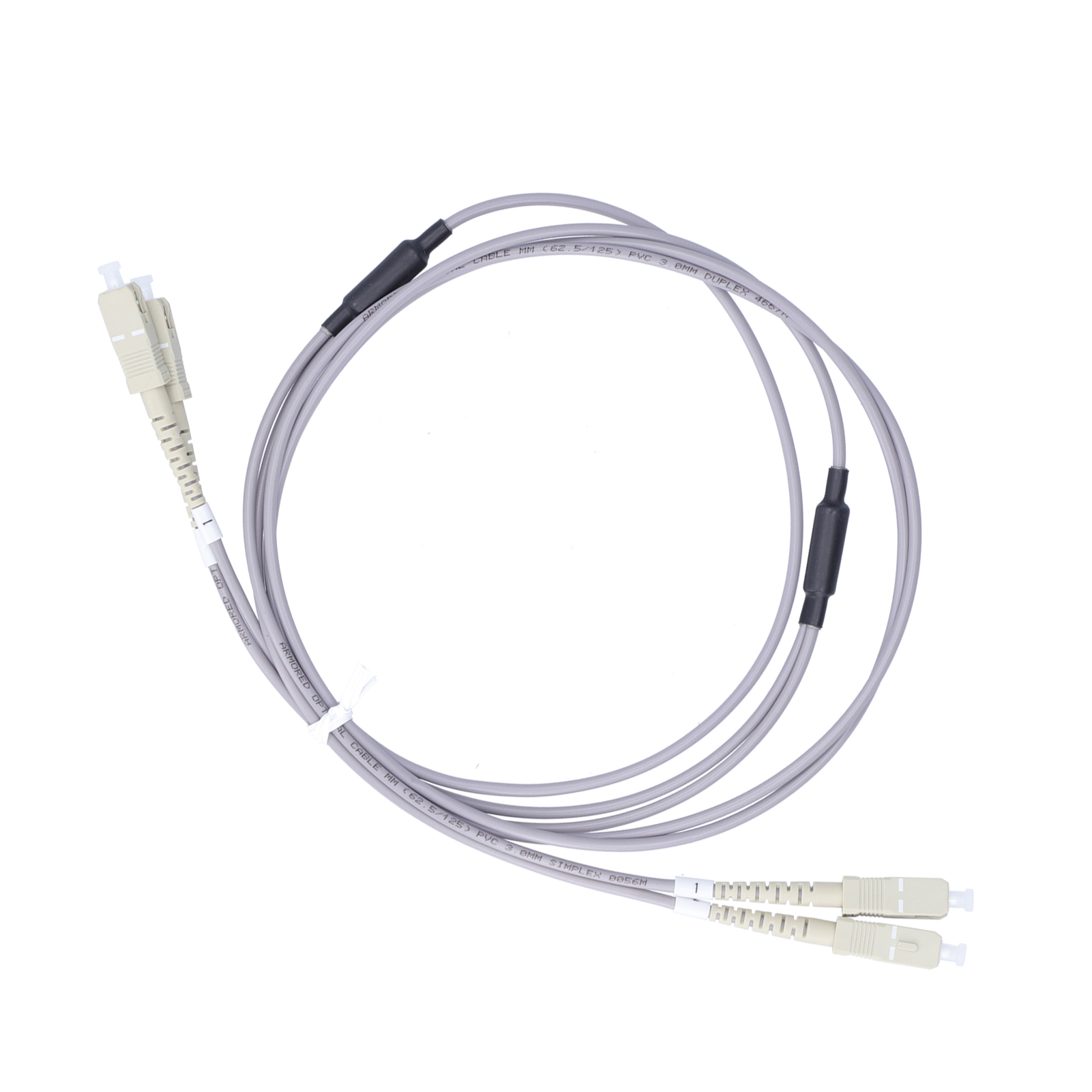 Optical Fiber Patch Cord Armored Jumper Multi Mode 2 Core Optic Cable - Photo 15/18