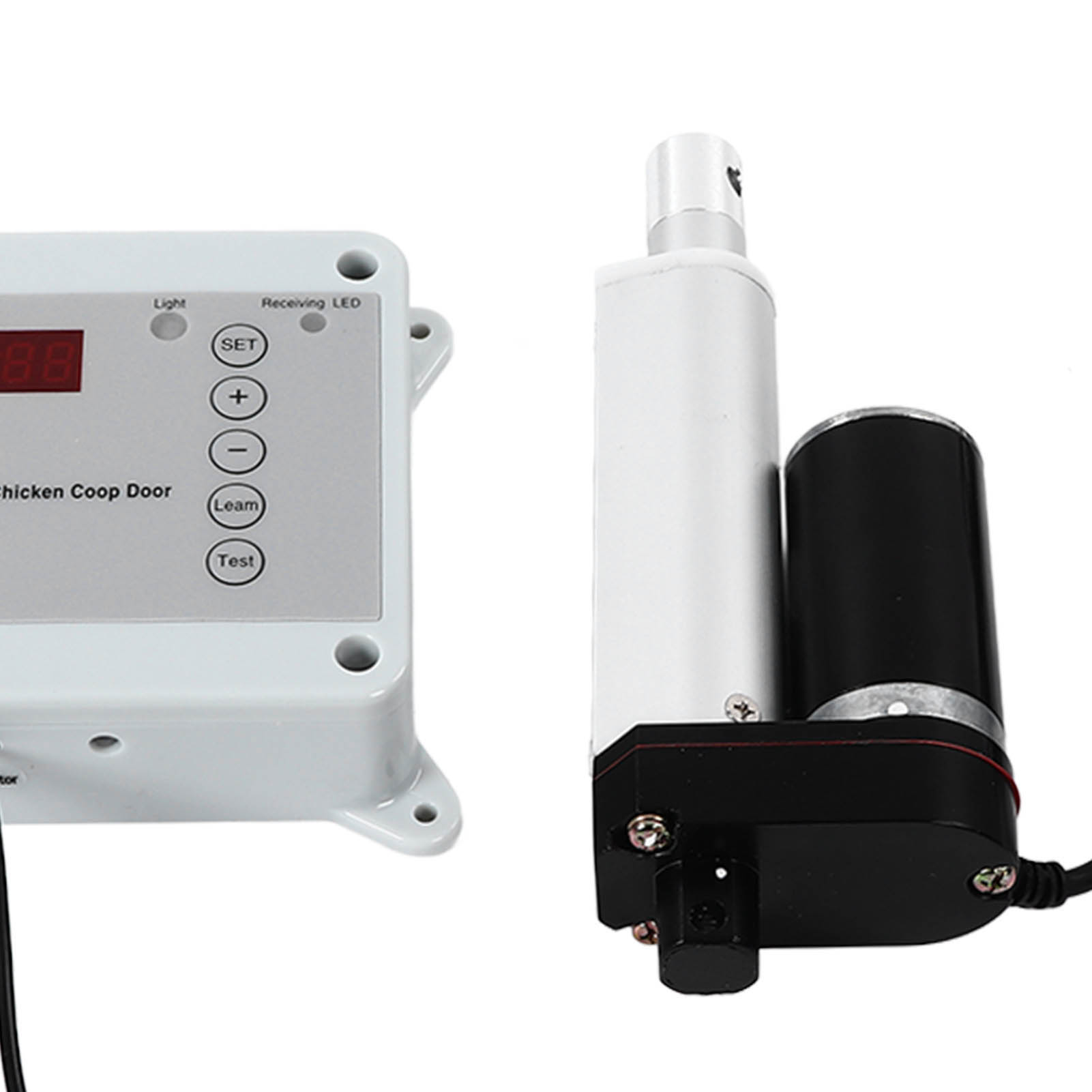 Timing Photosensitive Automatic Chicken Cage Door Opener And Closer Remote