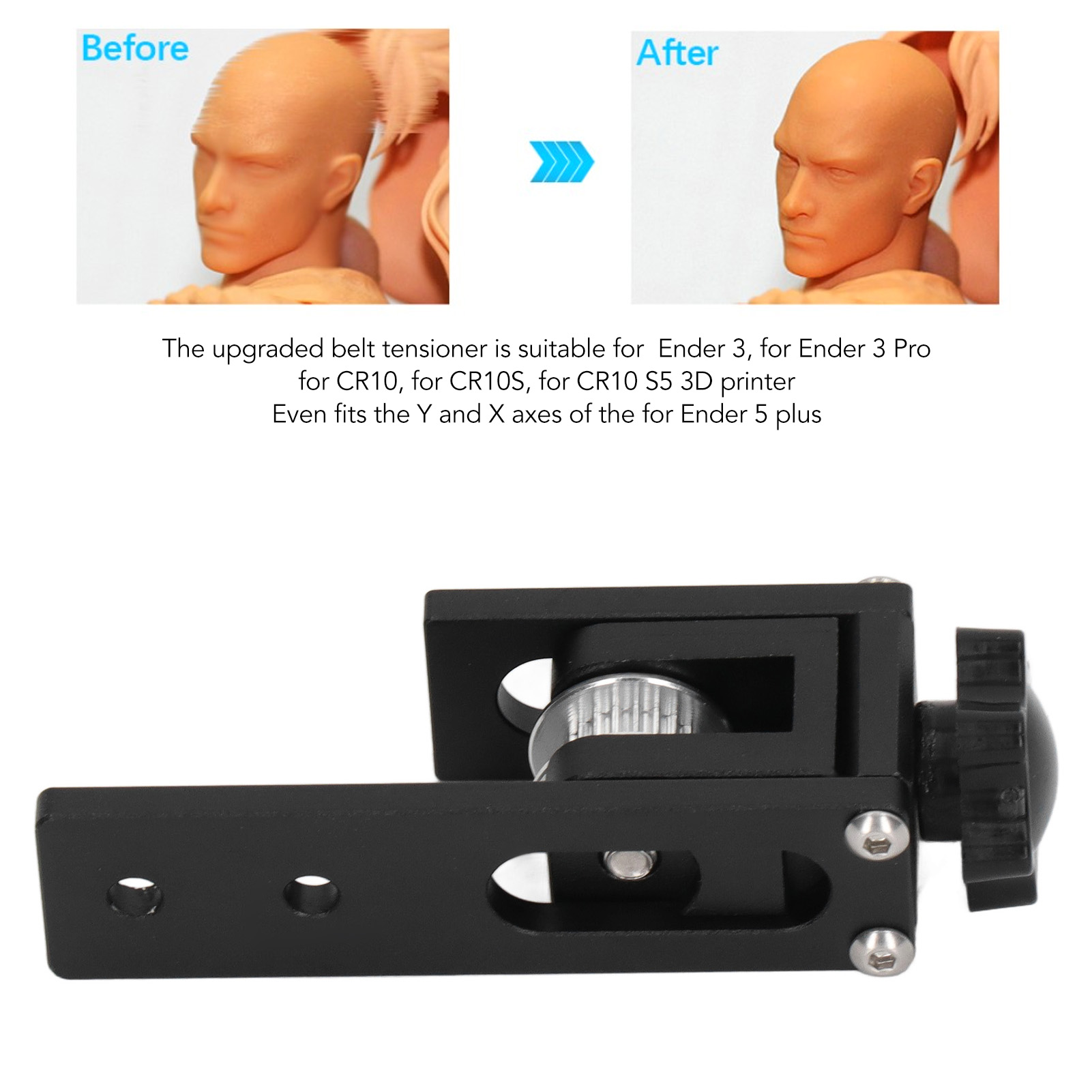 X Axes Belt Tensioner Pre Assembled Belt Tensioner For Ender 3♡ - Zdjęcie 17 z 18