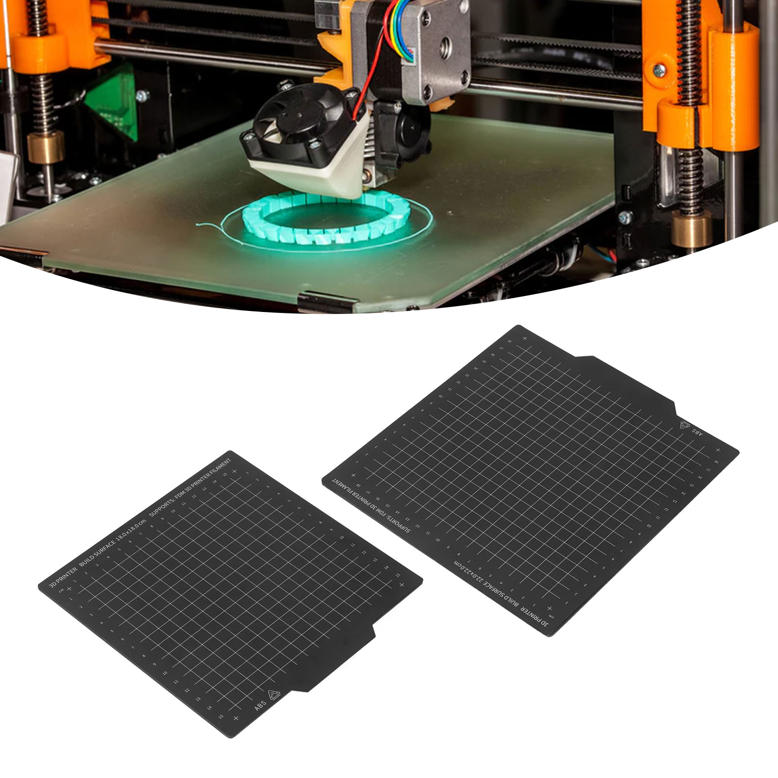 Spring Steel Build Plate 2 Sided Magnetic Flexible Sheet Printer Hotbed Parts - Photo 13/18
