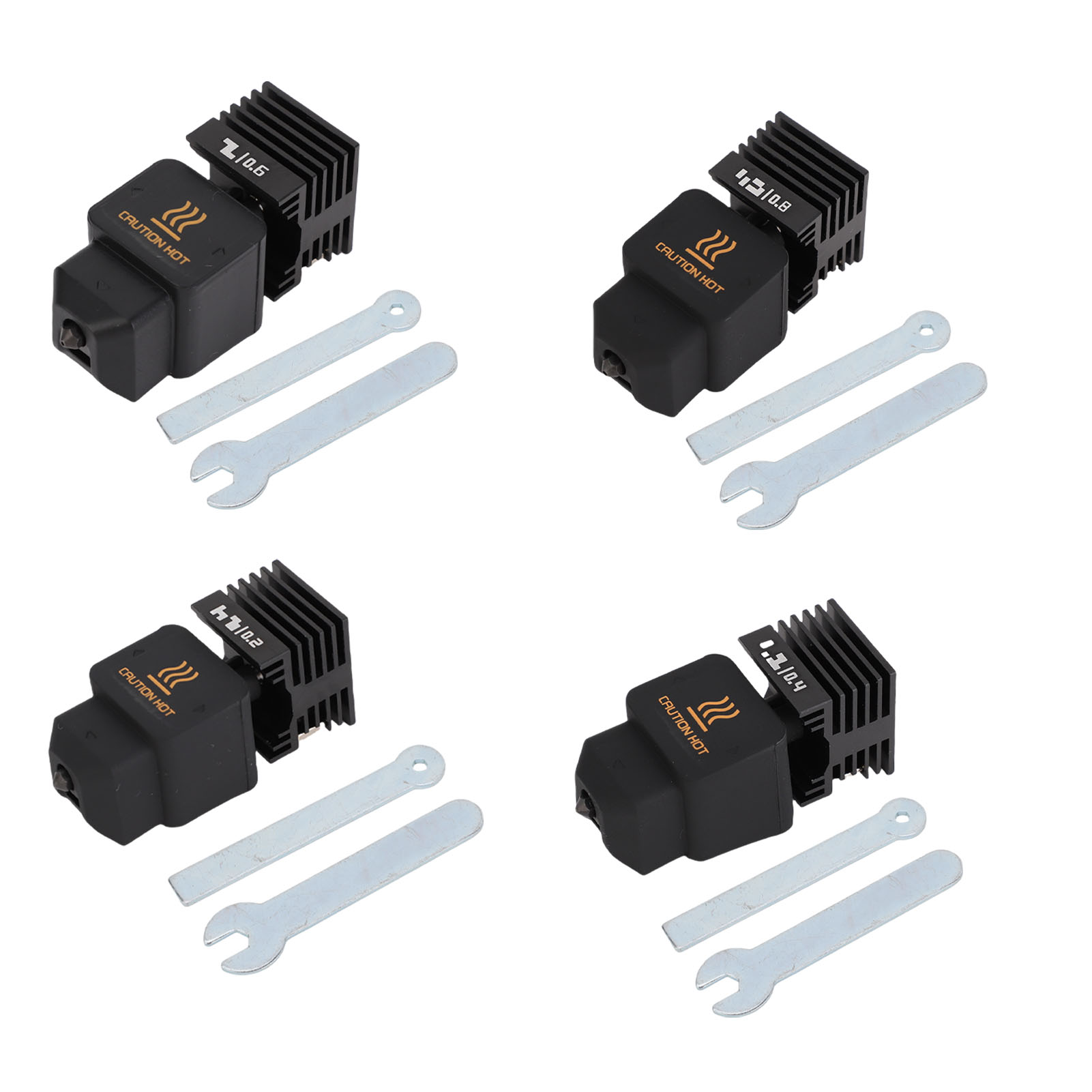 .›3D Printing Extruder Hot End Nozzle Kit Replacement For H2D A1 A1 Mi - Picture 15 of 24