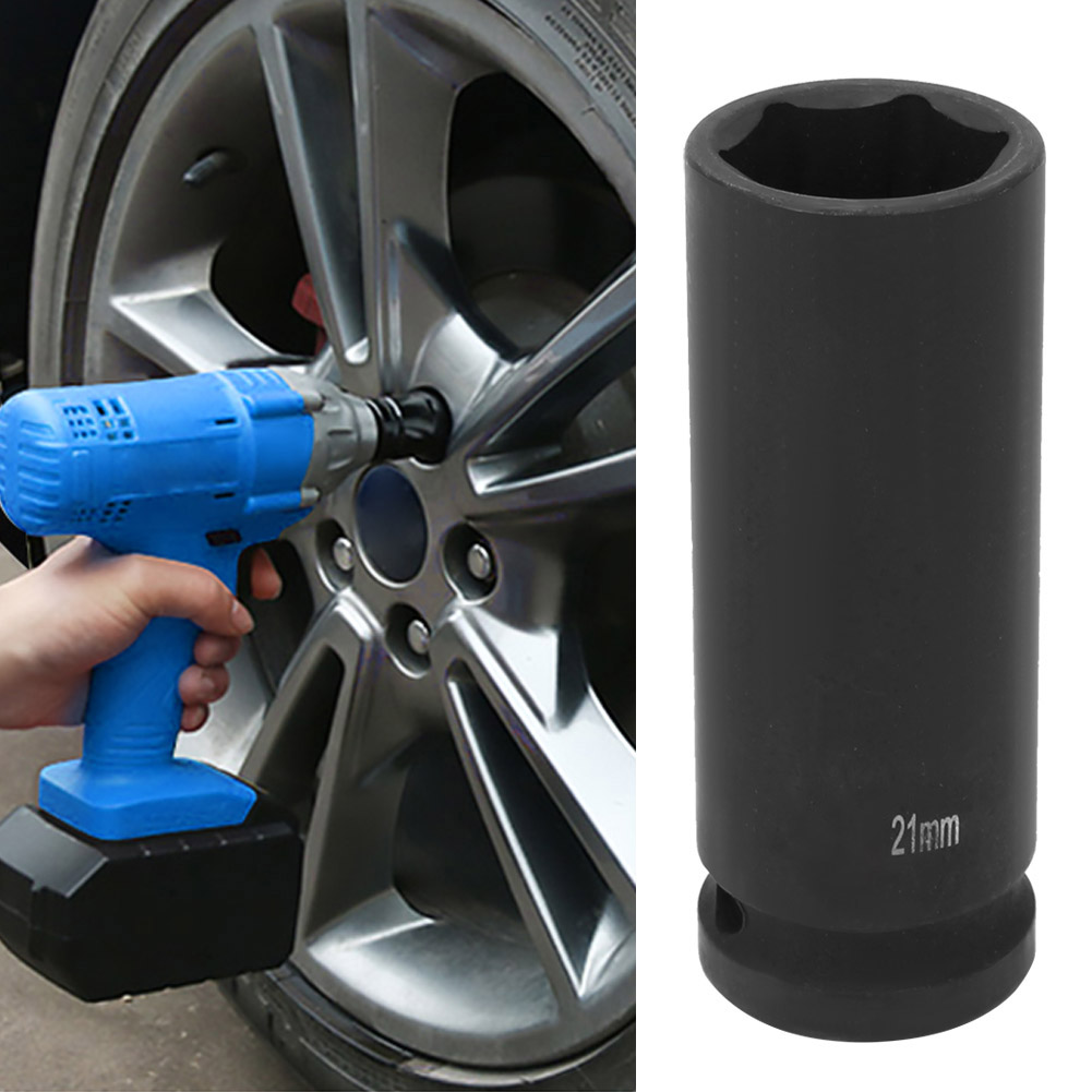 1/2 Inch Drive 21/22/24mm Deep Impact Socket 6 Point Pneumatic Air